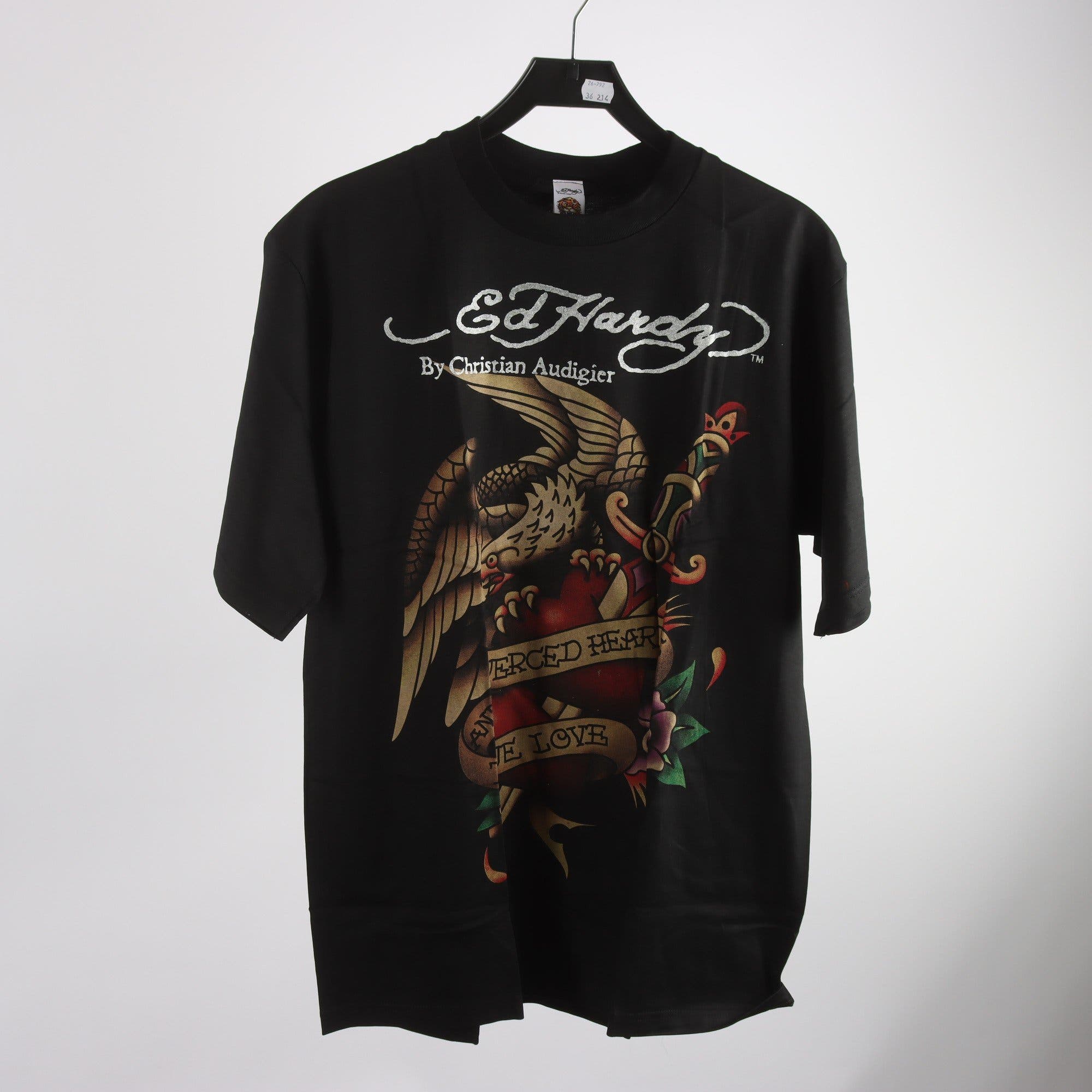 T-shirt, Ed Hardy, stl. XL