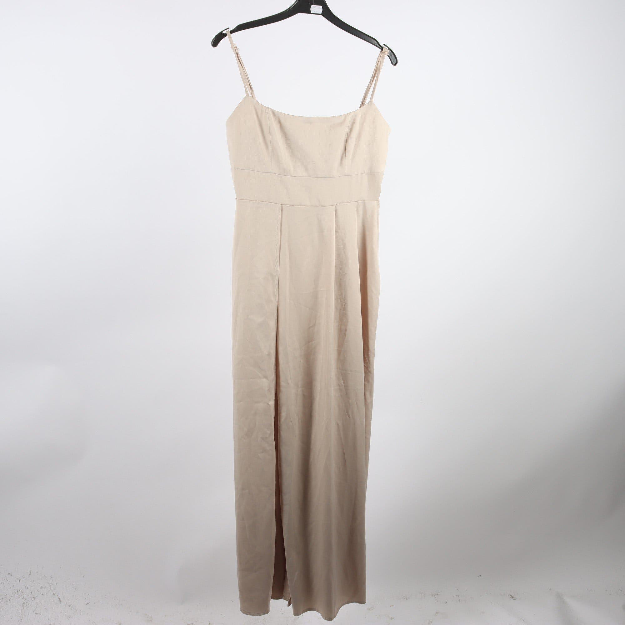 Klänning, Asos, beige, stl. 38.