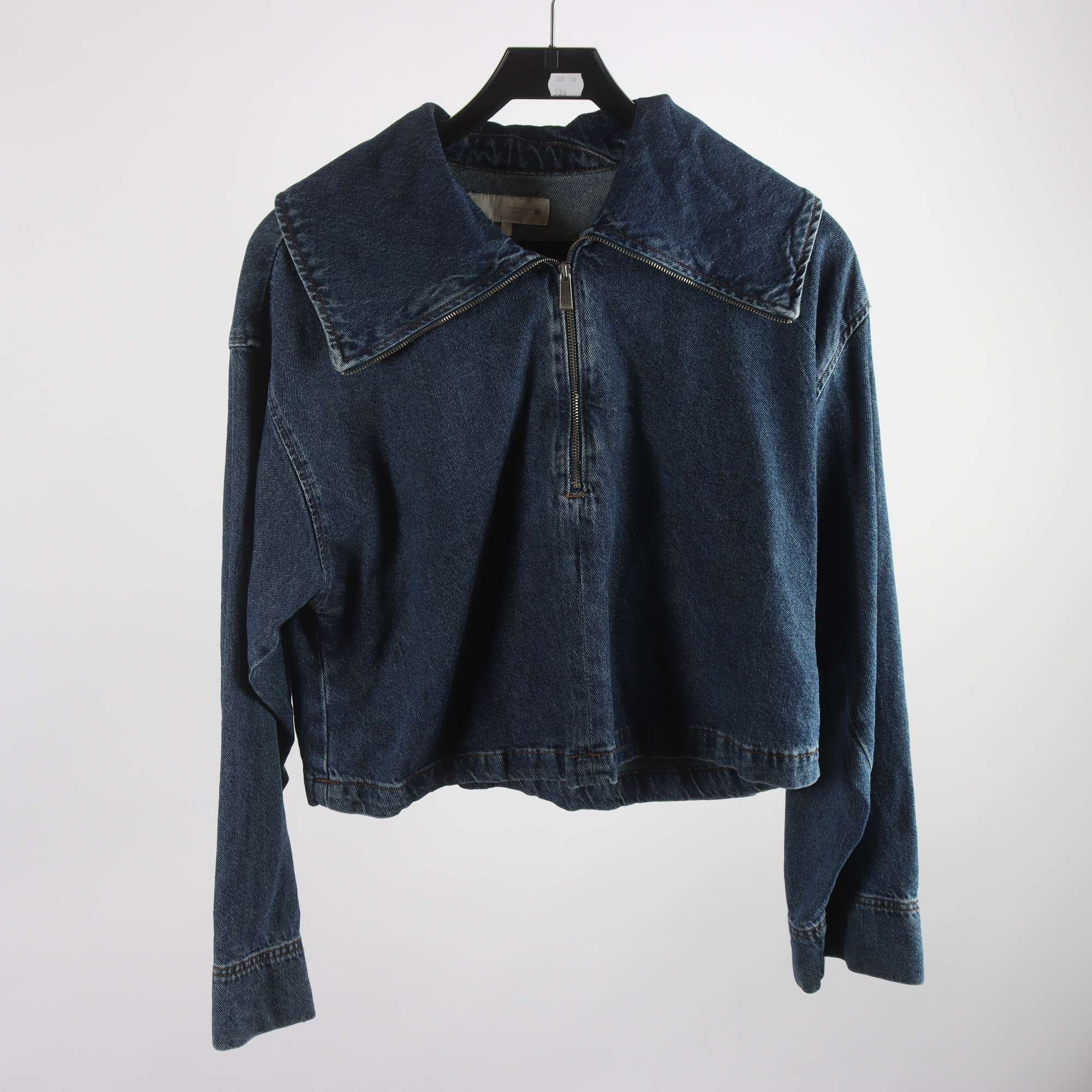 Jeansskjorta/jacka, Zara, blå, stl. M.