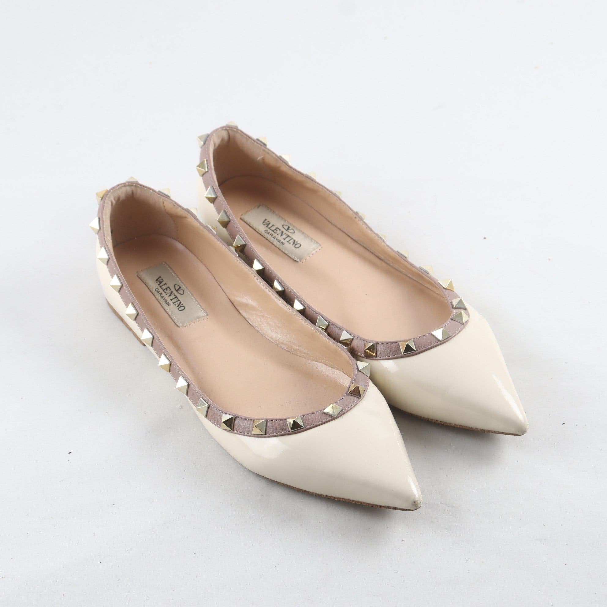 Skor, Valentino, ljusbeige, stl. 39