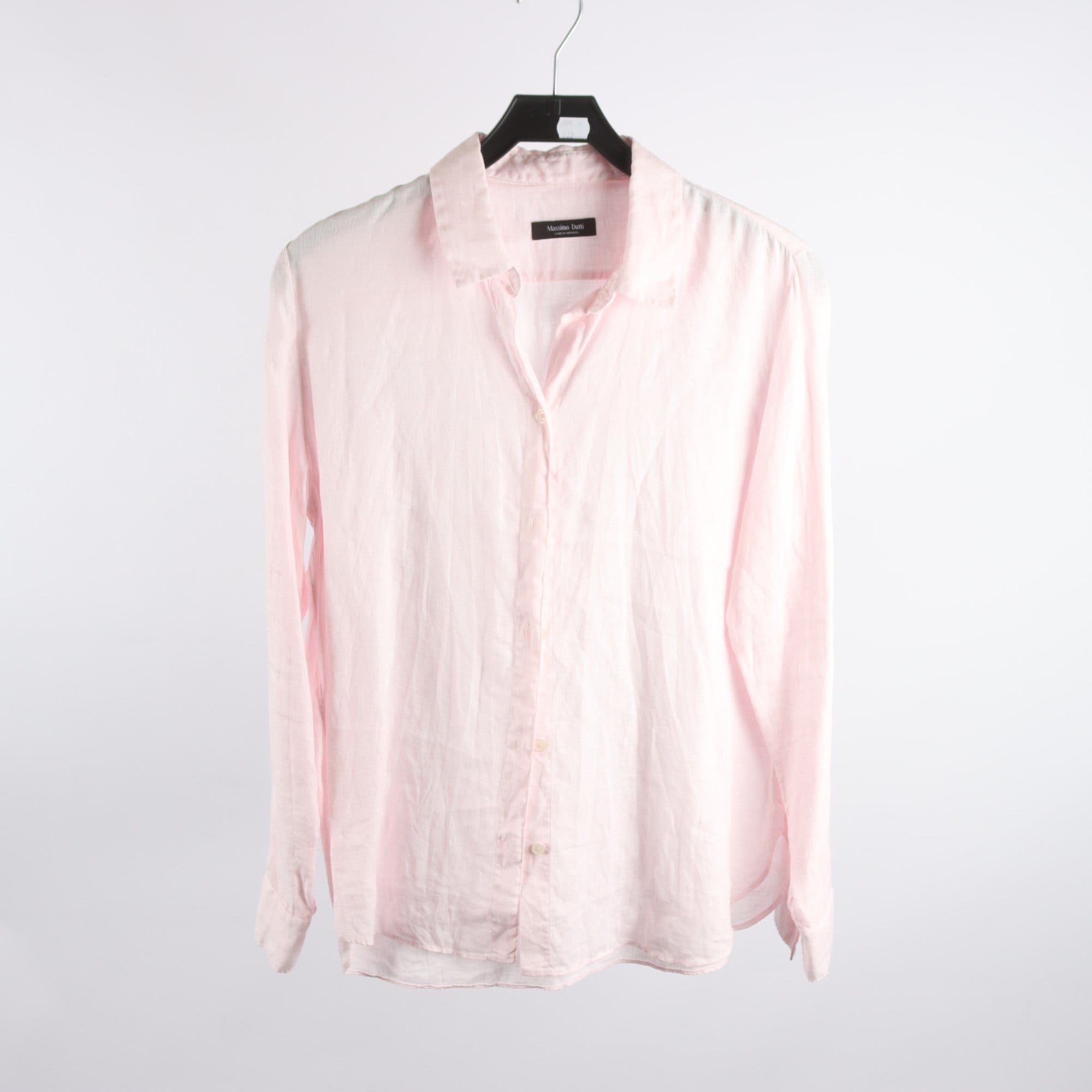 Blus, Massimo Dutti, rosa, lin, stl. ca. M.