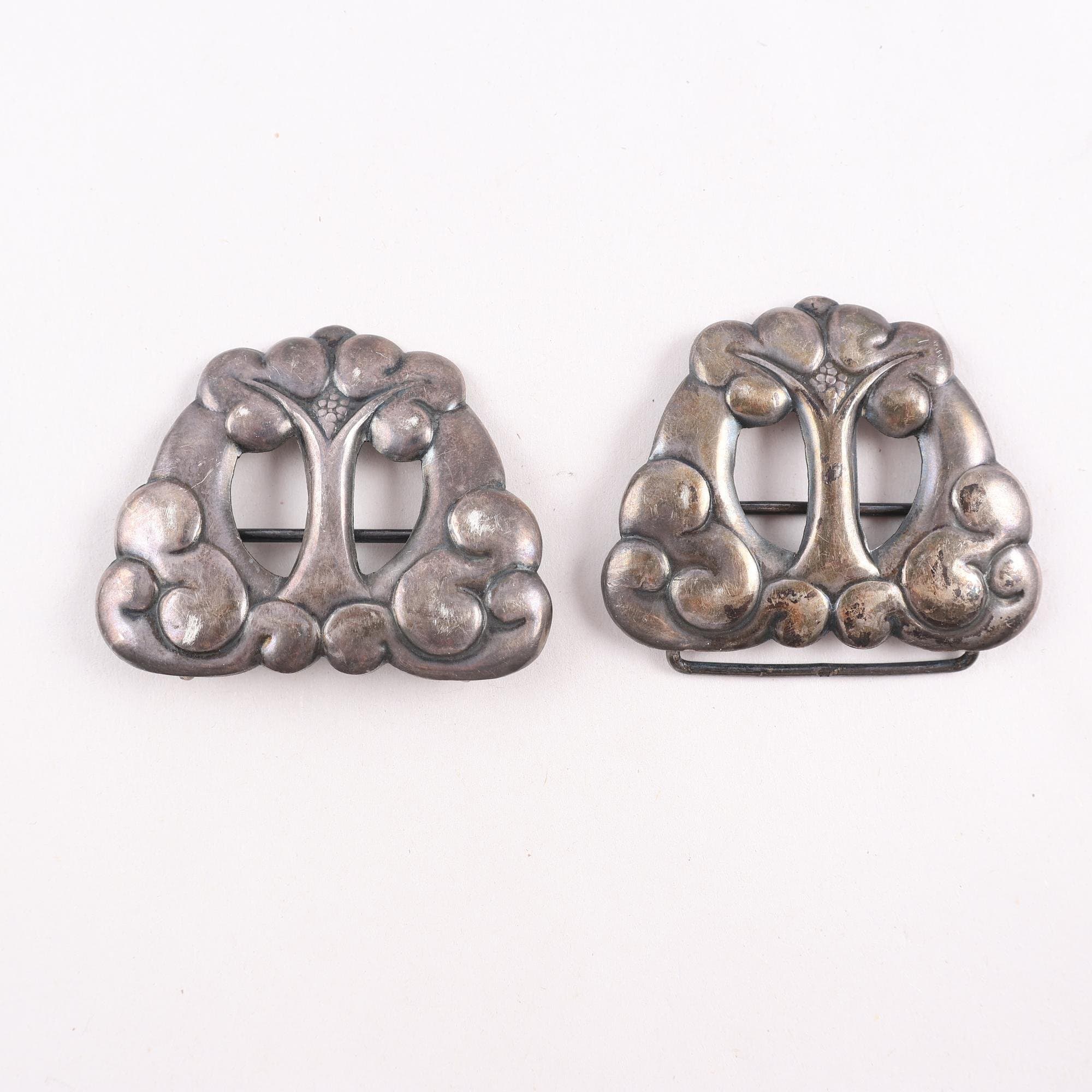 Bältesspännen, silver, Jugend