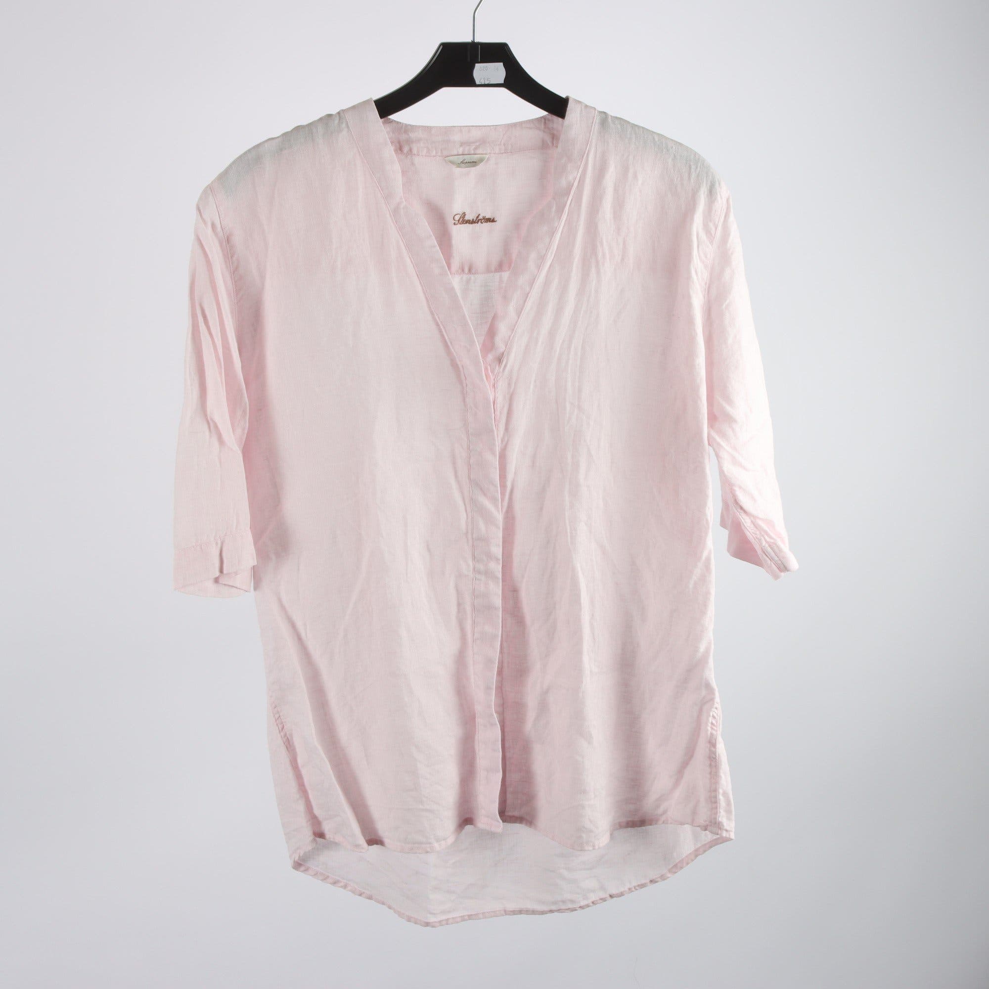 Blus, Stenströms, rosa, 100% lin, stl. 38.