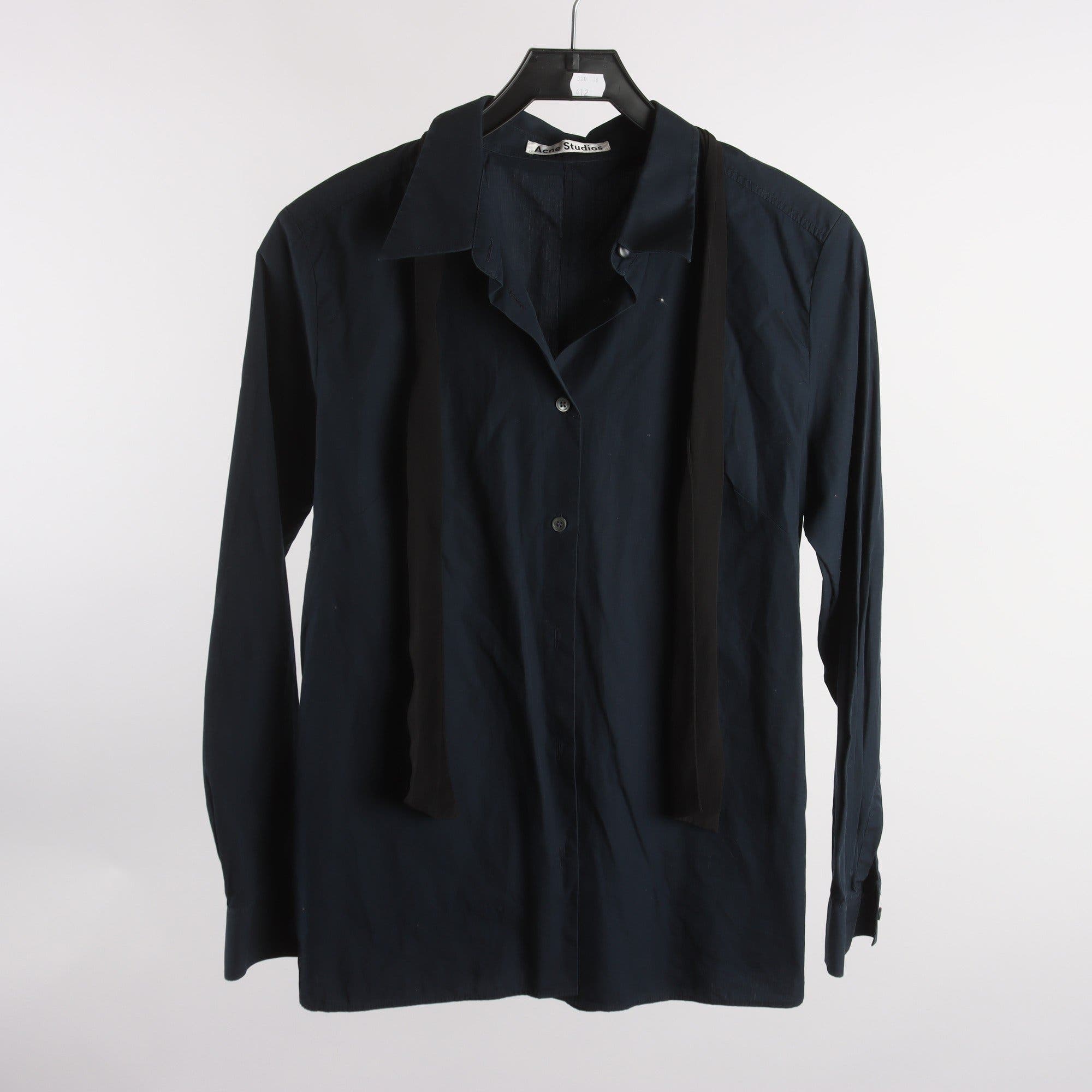 Blus, Acne Studio, blå, stl. 40.