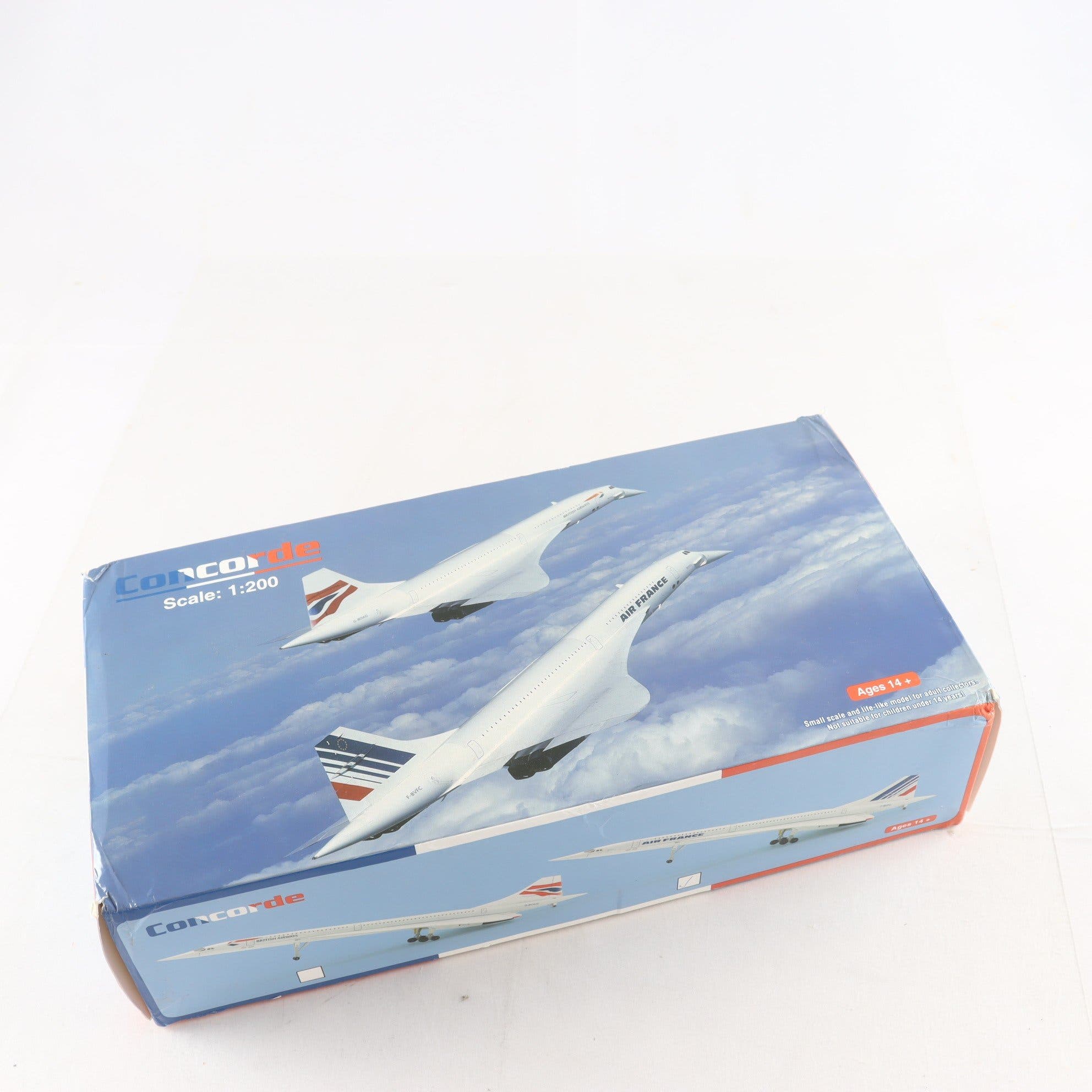 Flygplansmodell, Concorde.