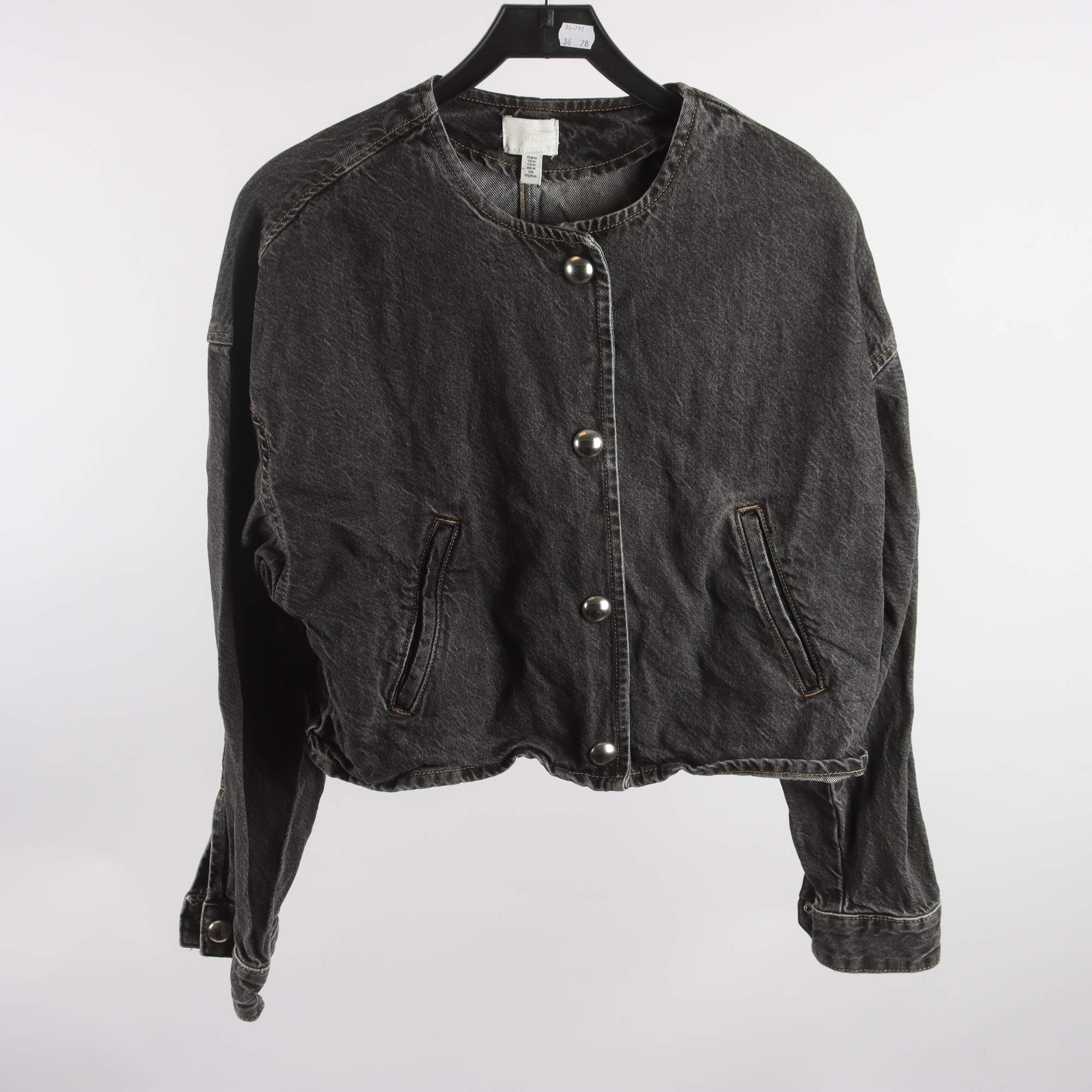 Jeansjacka, H&M, stl. M