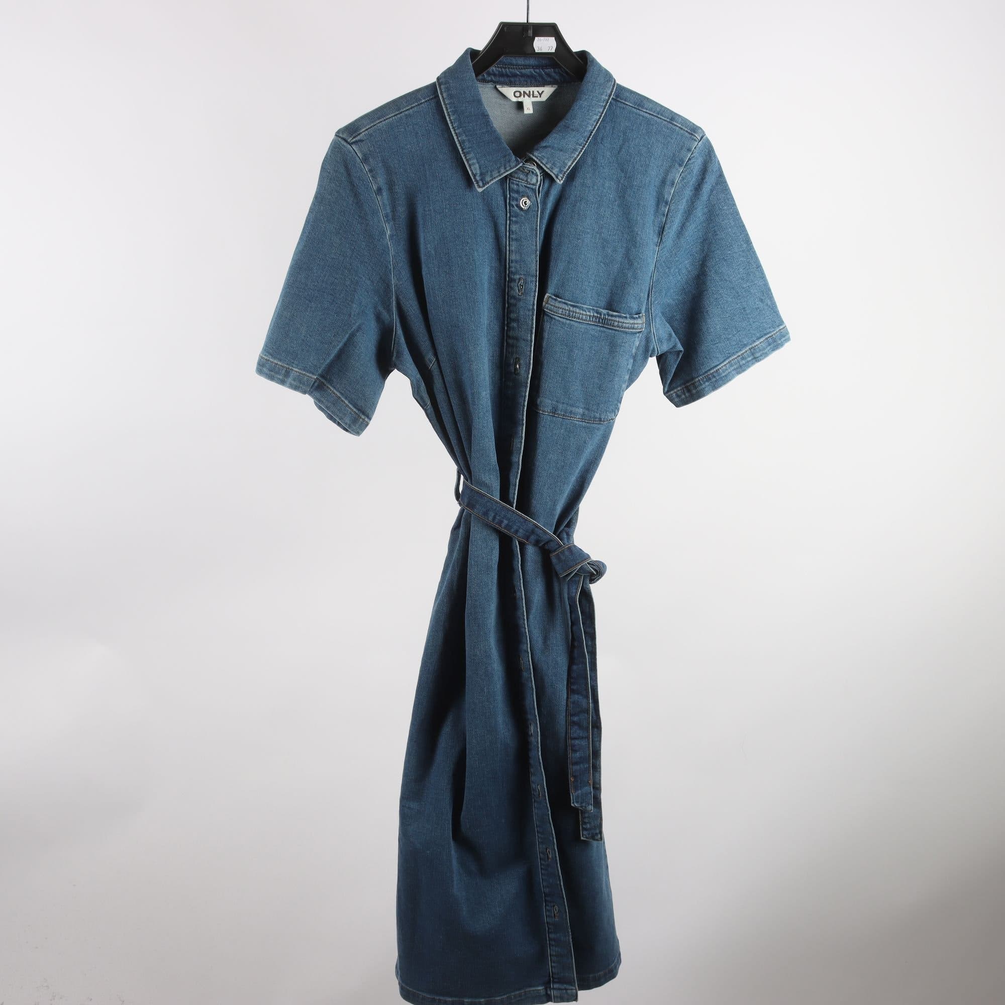 Jeansklänning, Only, stl. XL