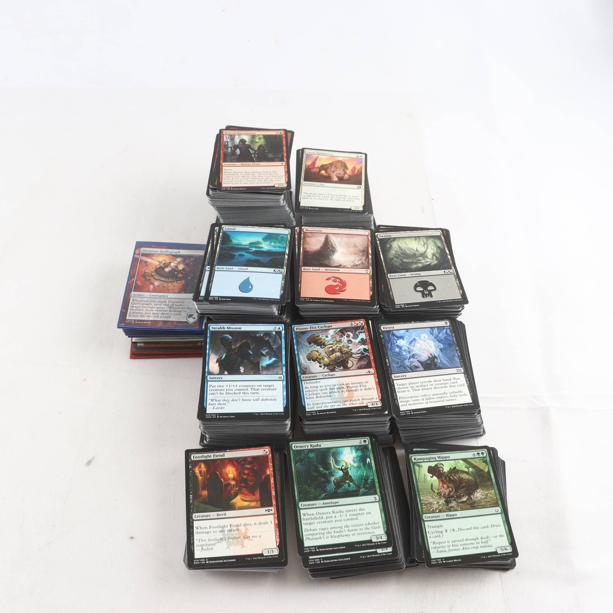 Spelkort, Magic the gathering, blandat parti.