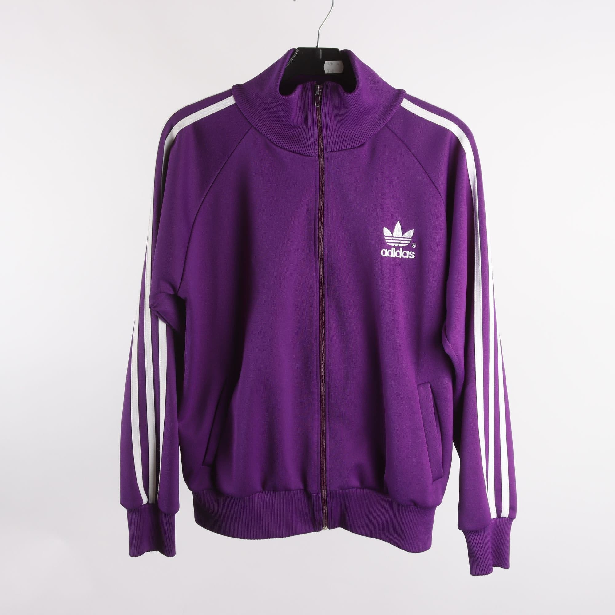 Träningsjacka, Adidas, lila, stl. M.