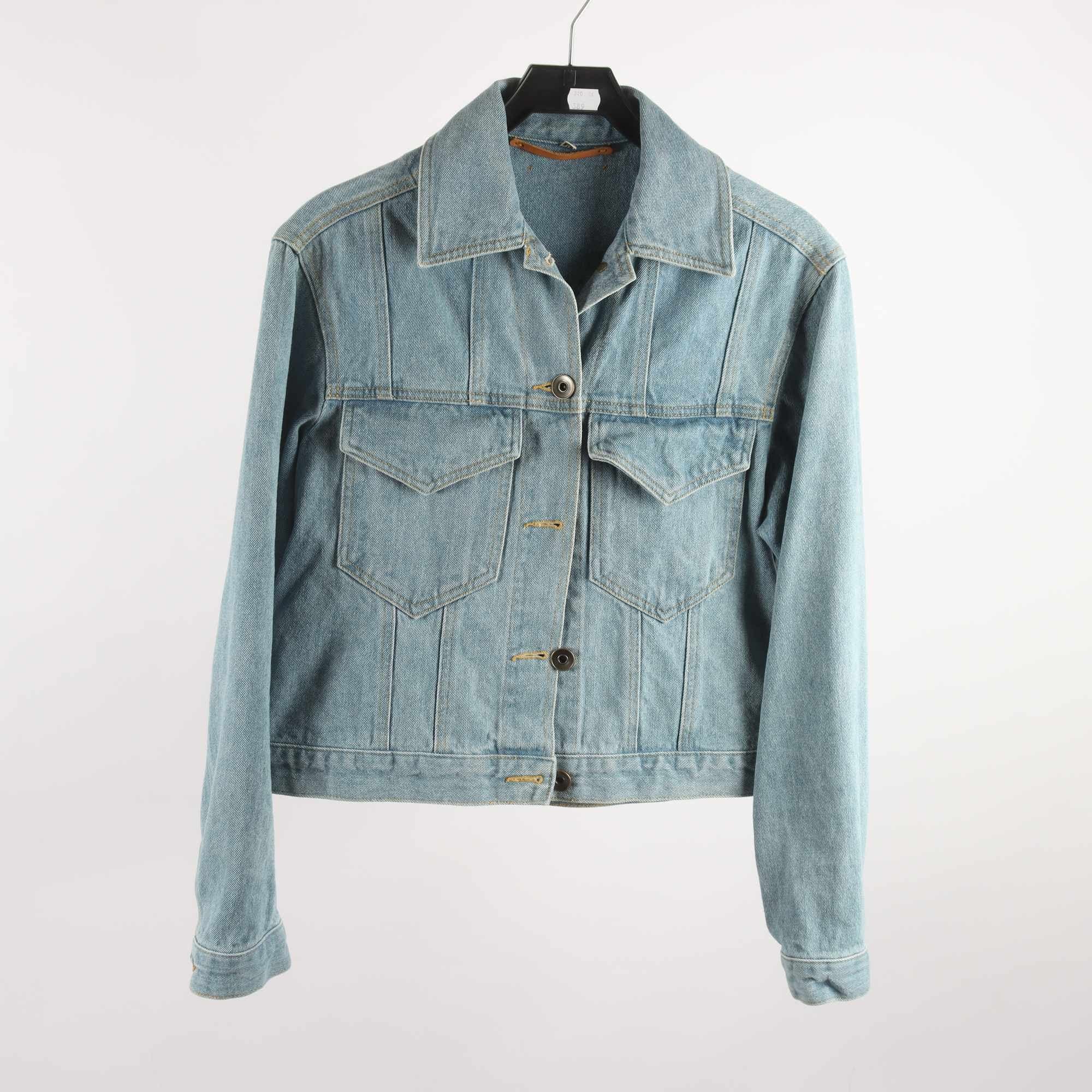 Jeansjacka, Okänd, blå, stl. 36.