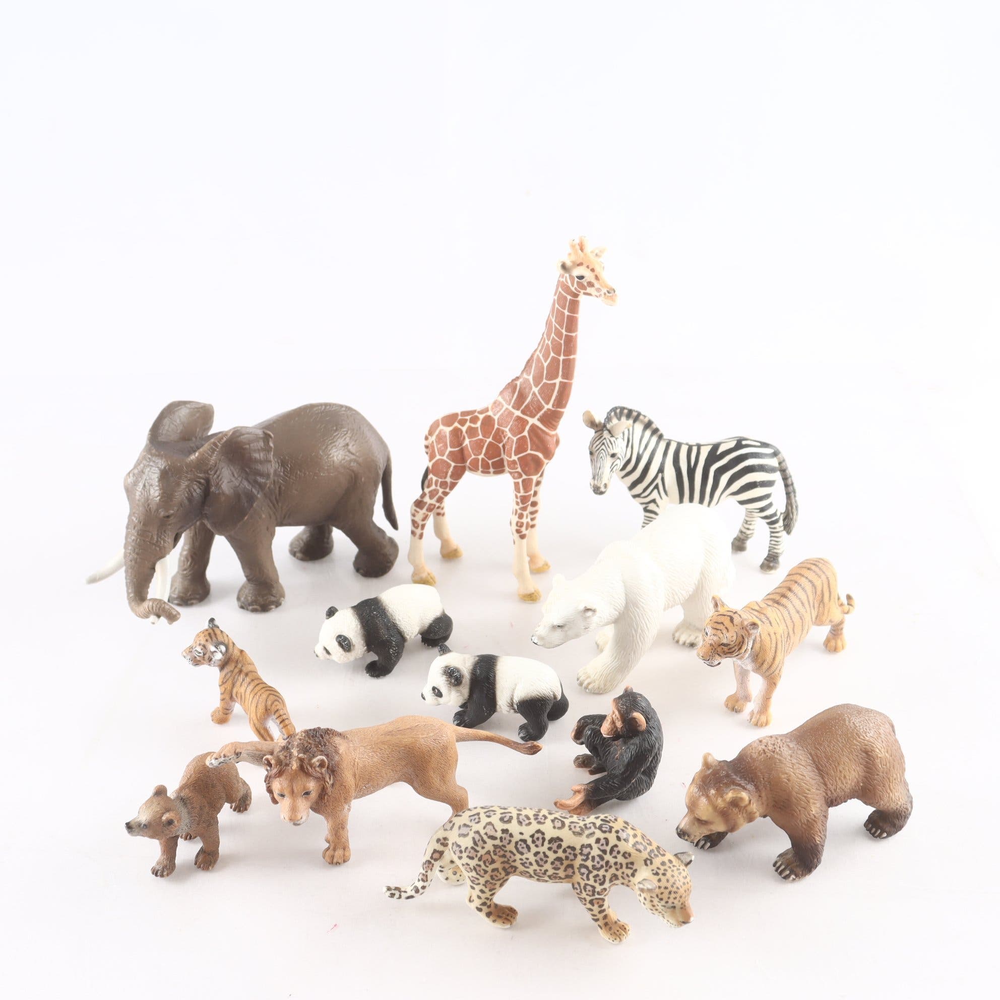 Djur, Schleich, blandat.