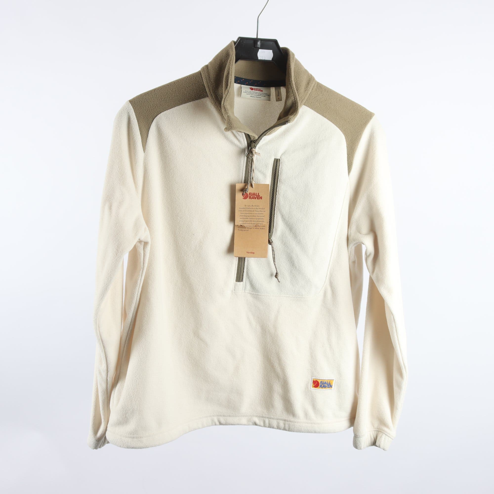 Fleecetröja, Fjällräven, beige, brun, stl. S.