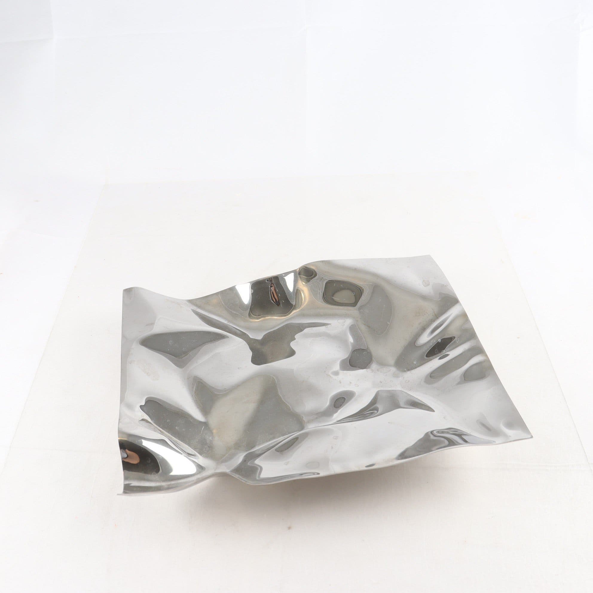 Skålfat, blankpolerat rostfritt stål, Panton, Verner Panton, Georg Jensen, 1988