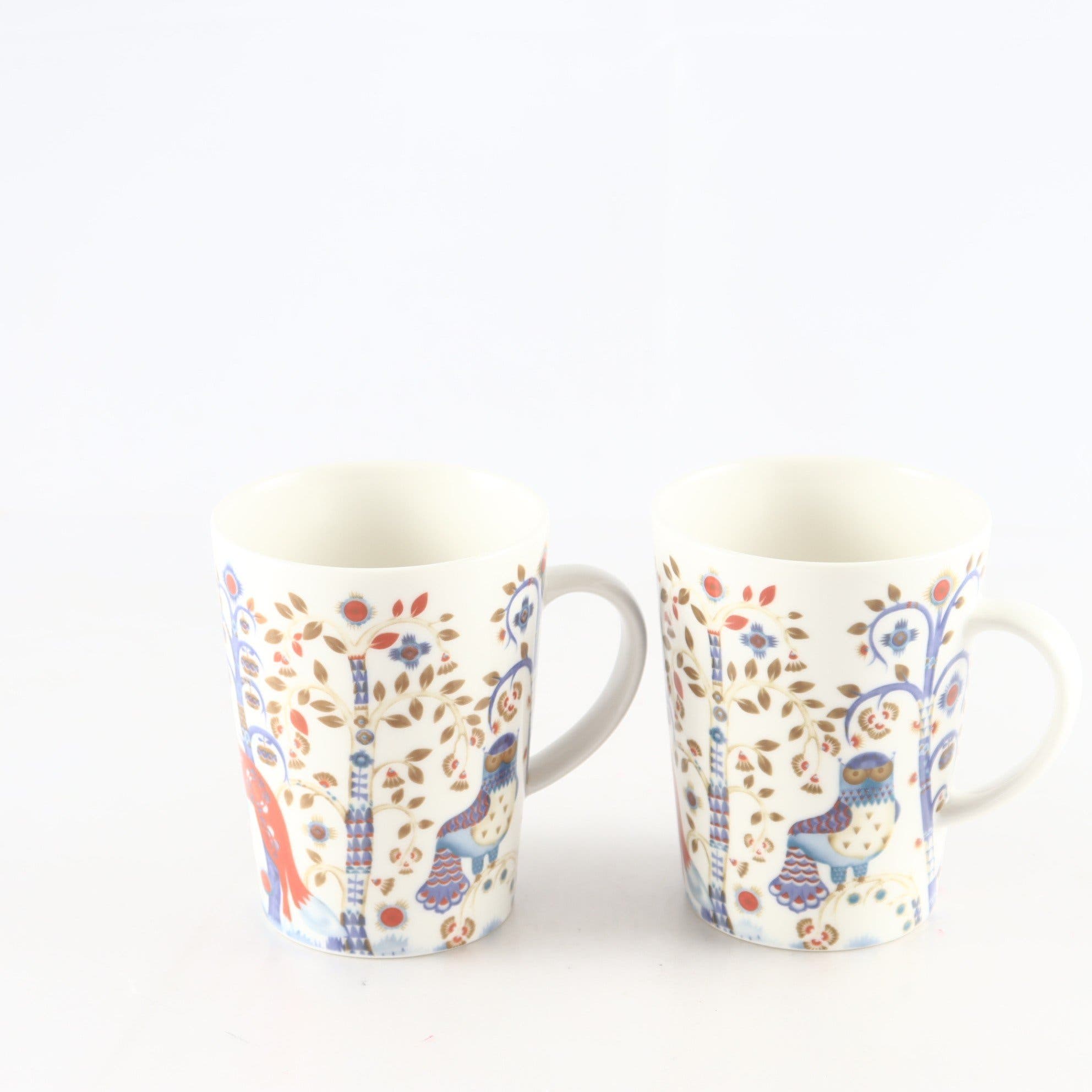 Muggar, porslin, ”Taika”, Klaus Haapaniemi, Iittala, 2 st