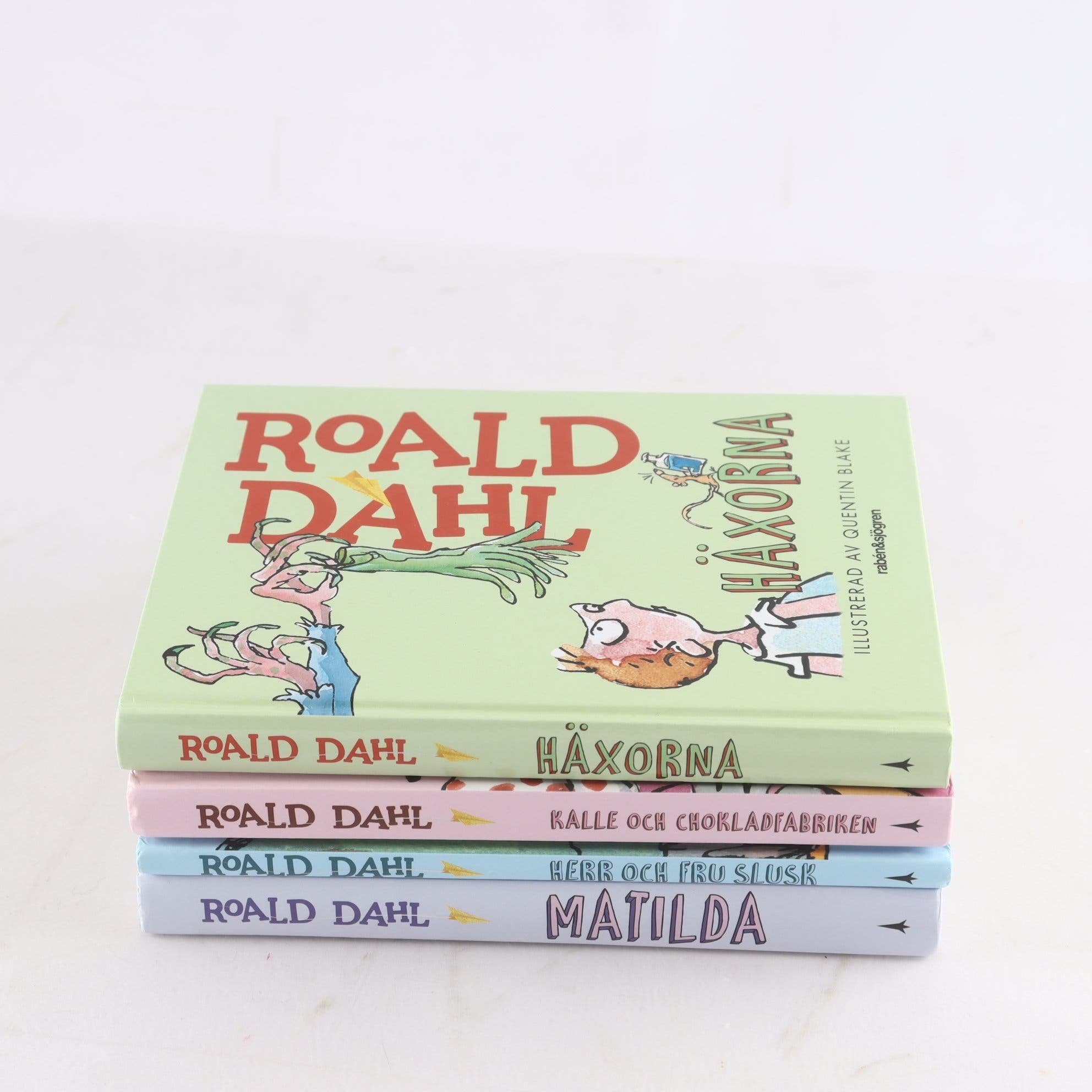 Roald Dahl, Bokpaket med 4 volymer