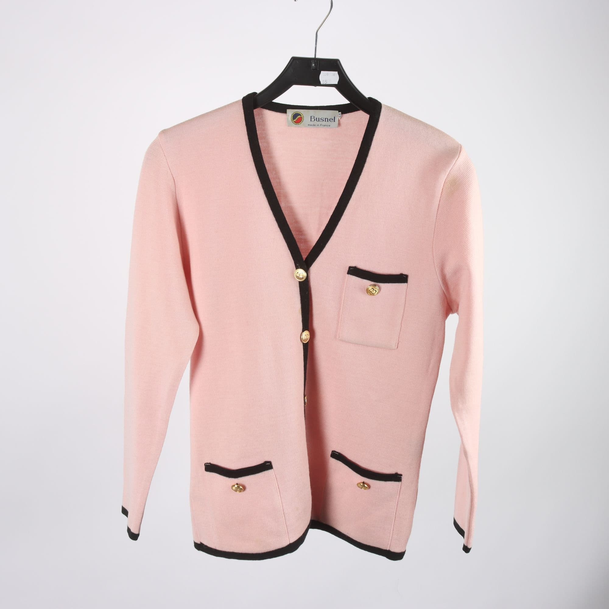 Kofta, Busnel, rosa, 100% ull, stl. 40.