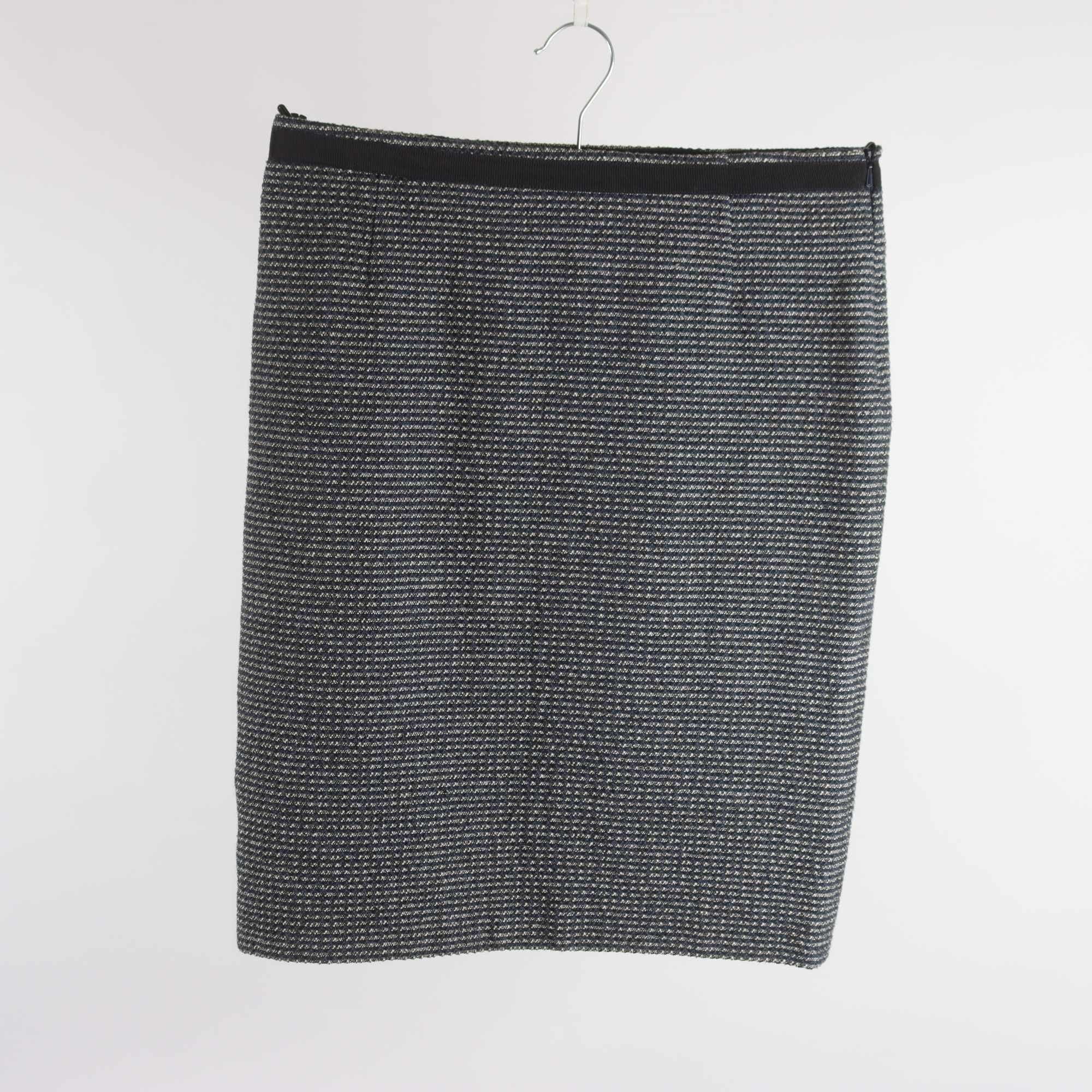 Kjol. MaxMara x Weekend, blå, stl. 36.