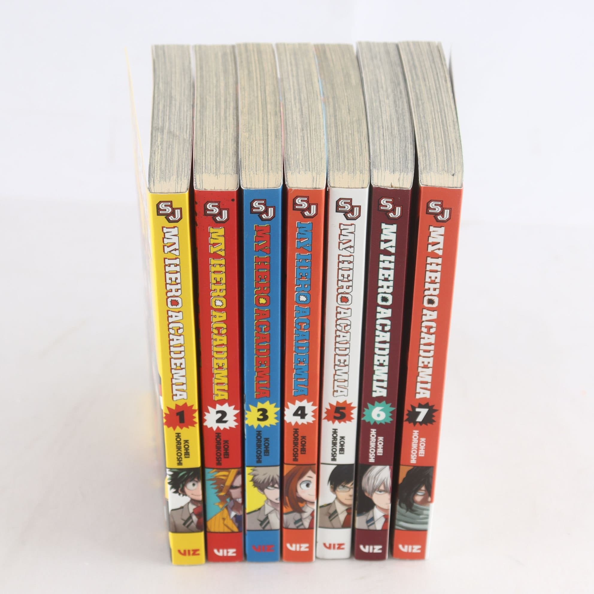 Kohei Horikoshi, My Hero Academia, Vol. 1-7