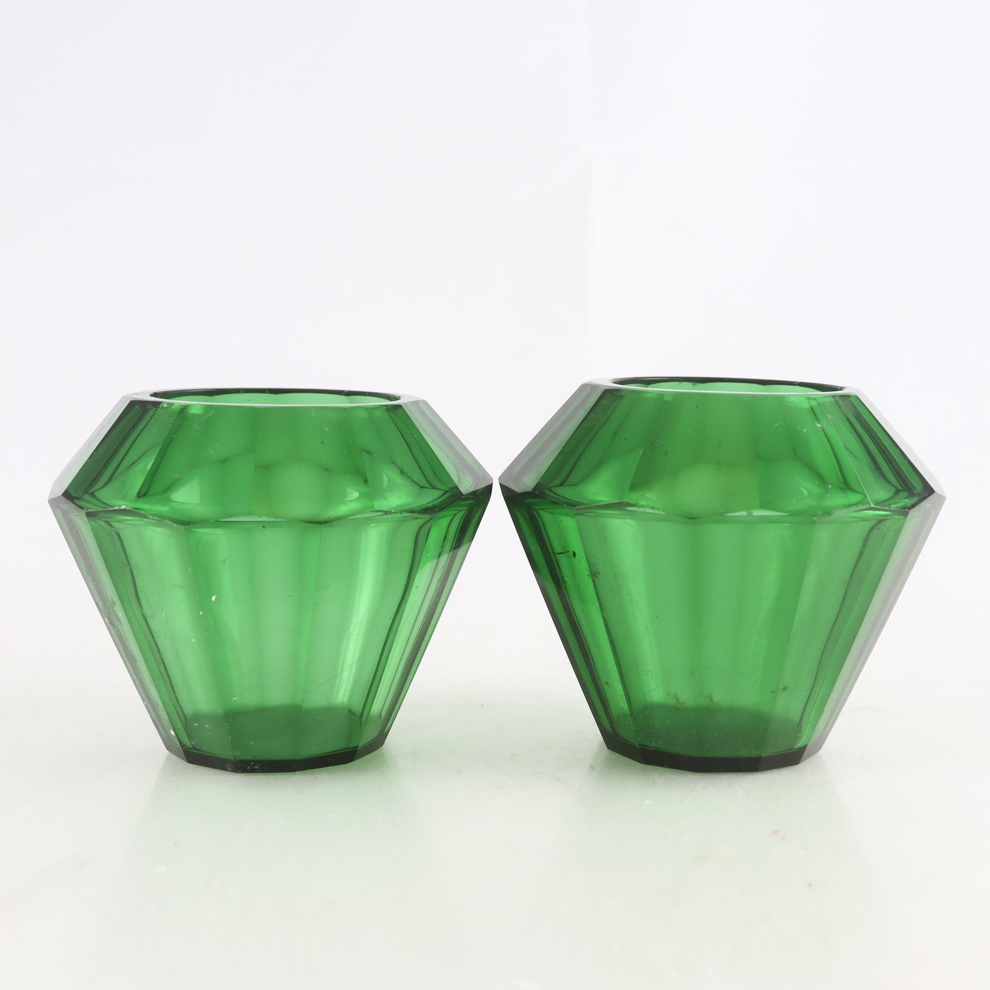 Ljuslyktor, glas, Josef Hoffman, 1900-tal , 2st