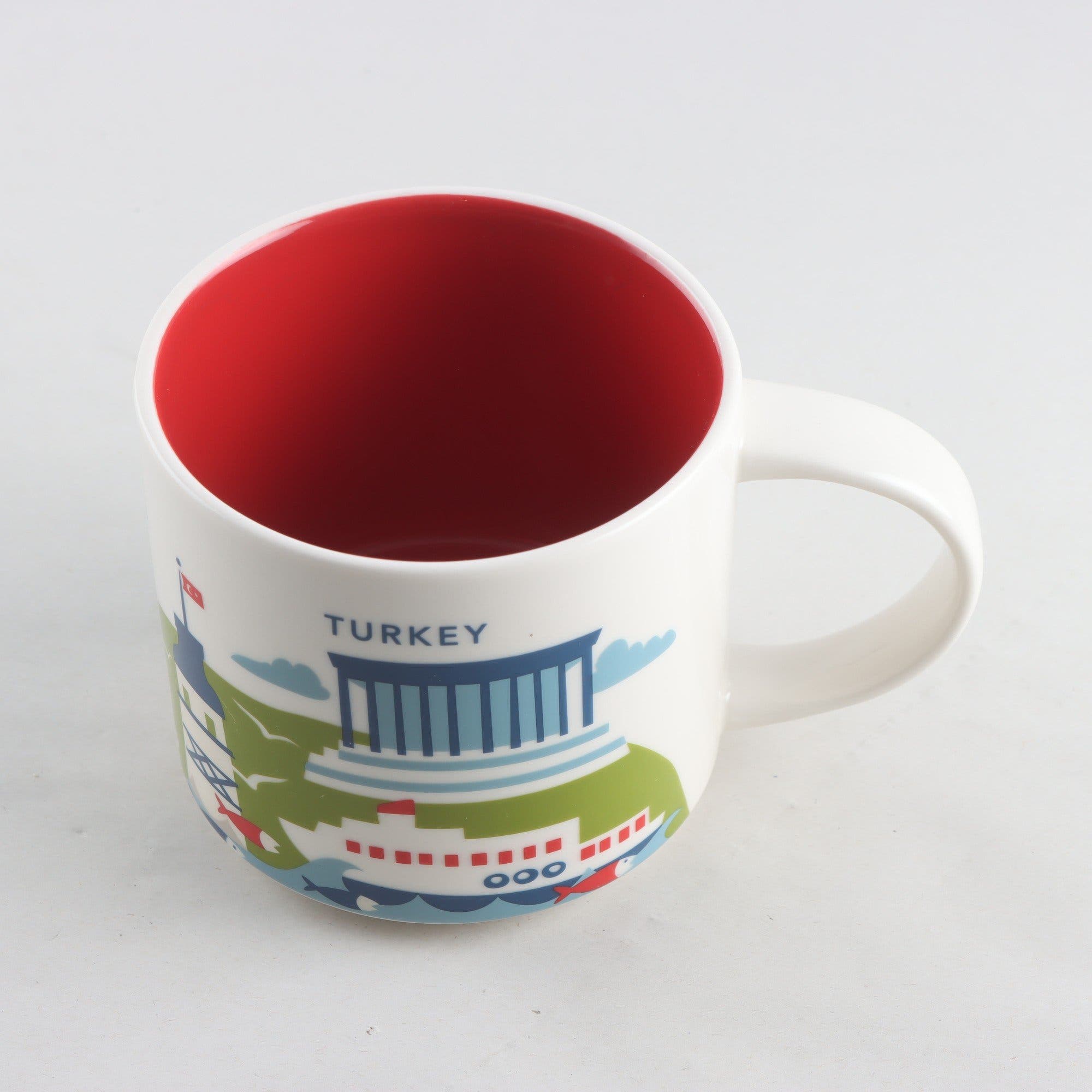 Kaffemugg, Starbucks, ”You are here”- collection, Turkey