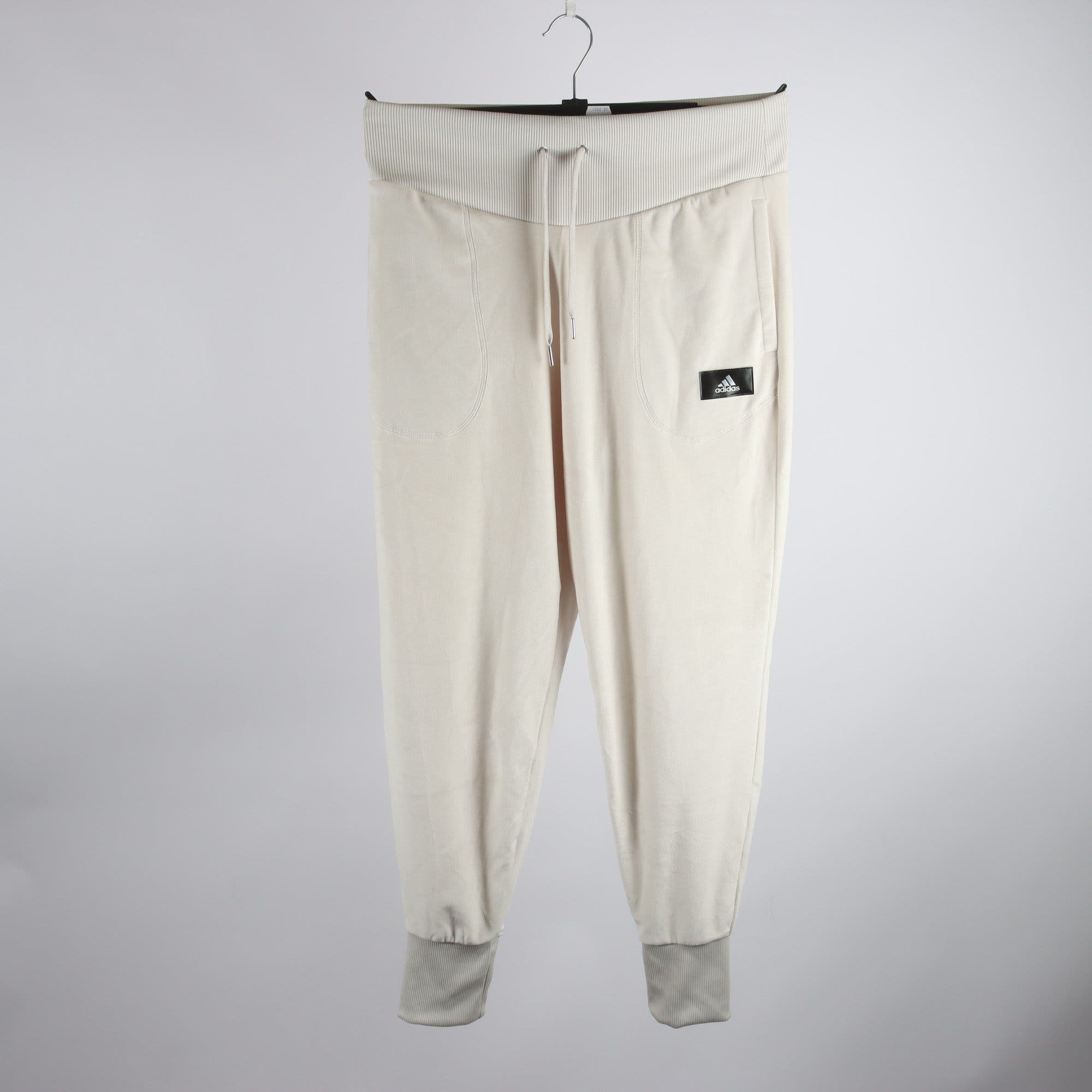 Mjukisbyxor, Adidas, beige, stl. S