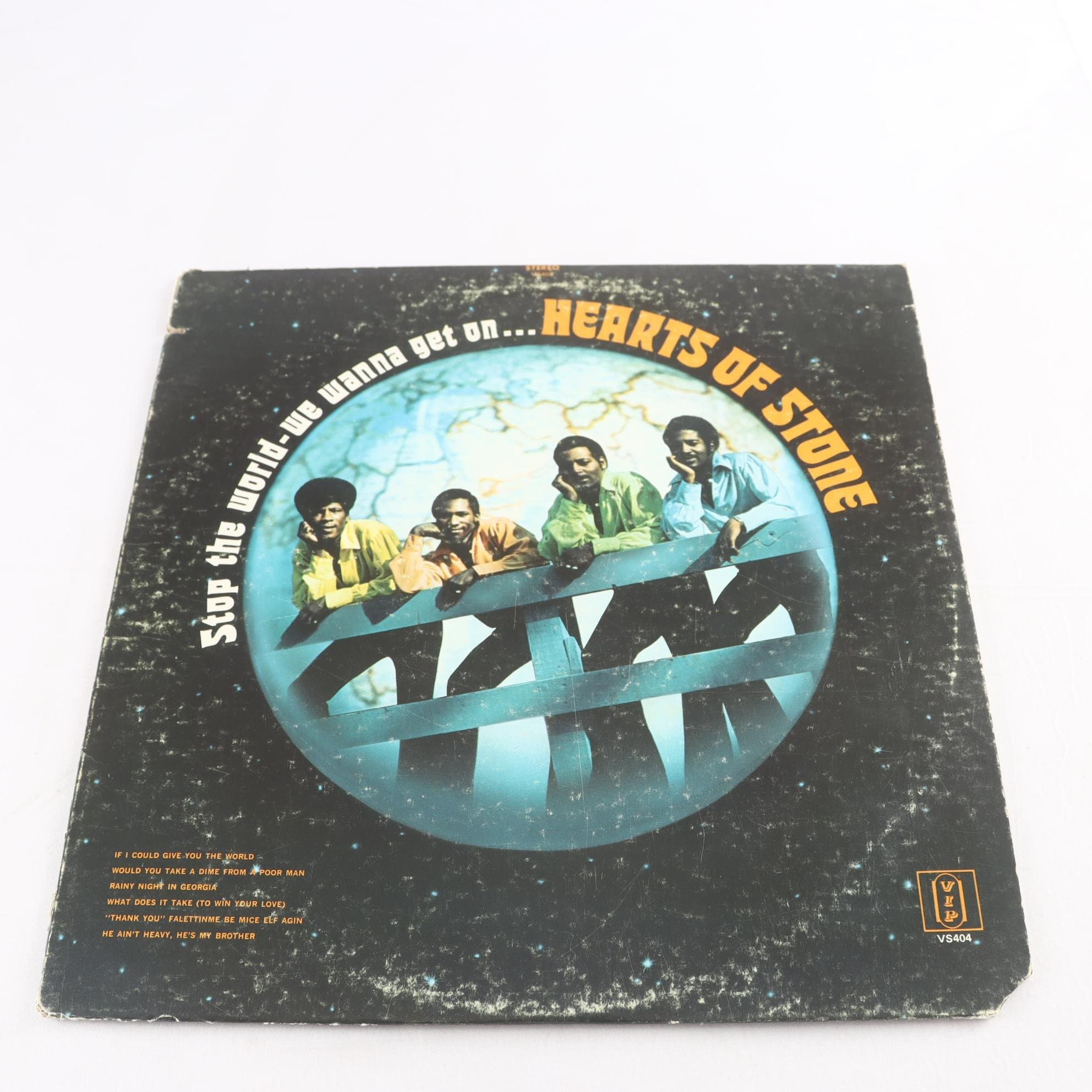 LP Hearts Of Stone, Stop The World-We Wanna Get On