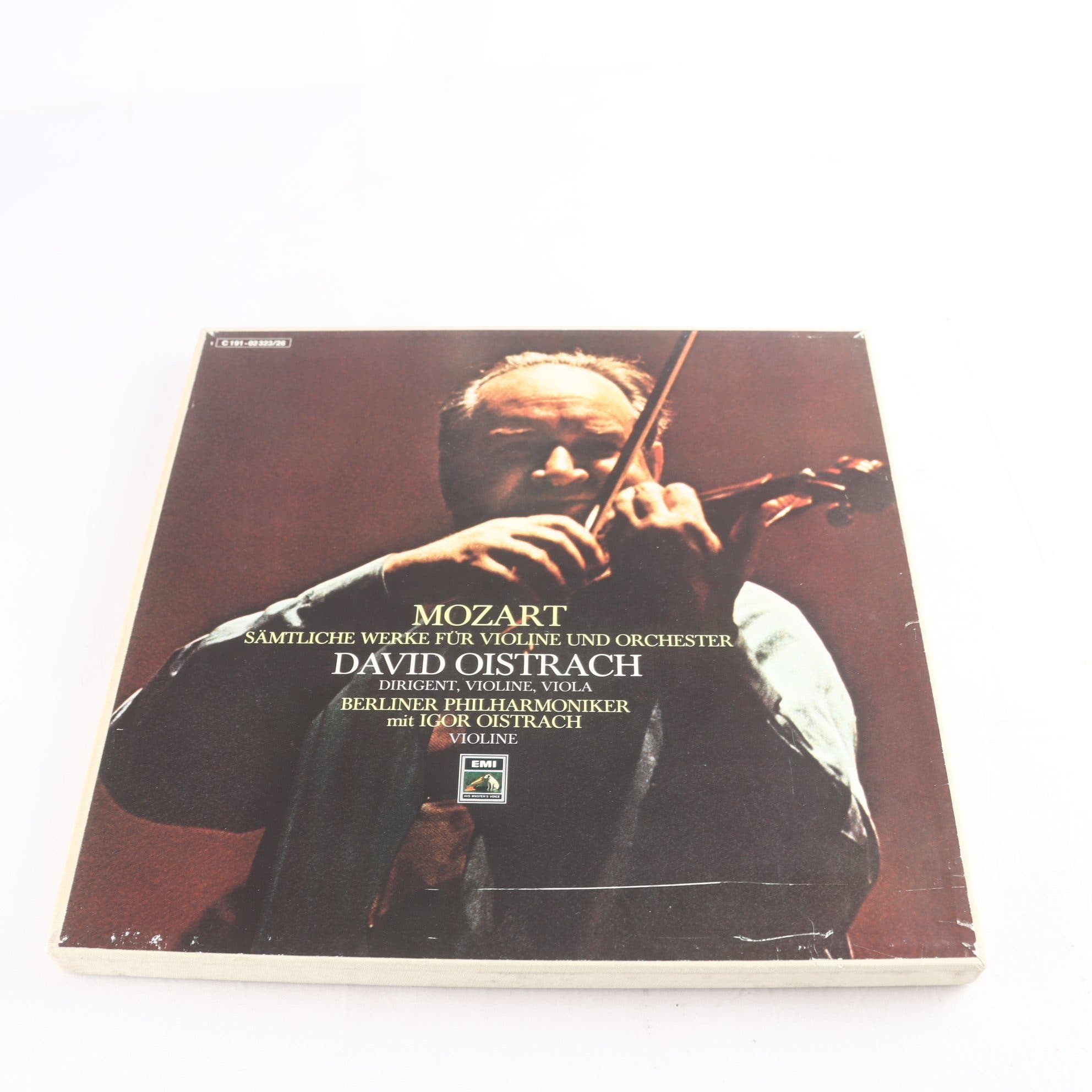 LP Wolfgang Amadeus Mozart, Sämtliche Weke Fur Violine Und Orchester