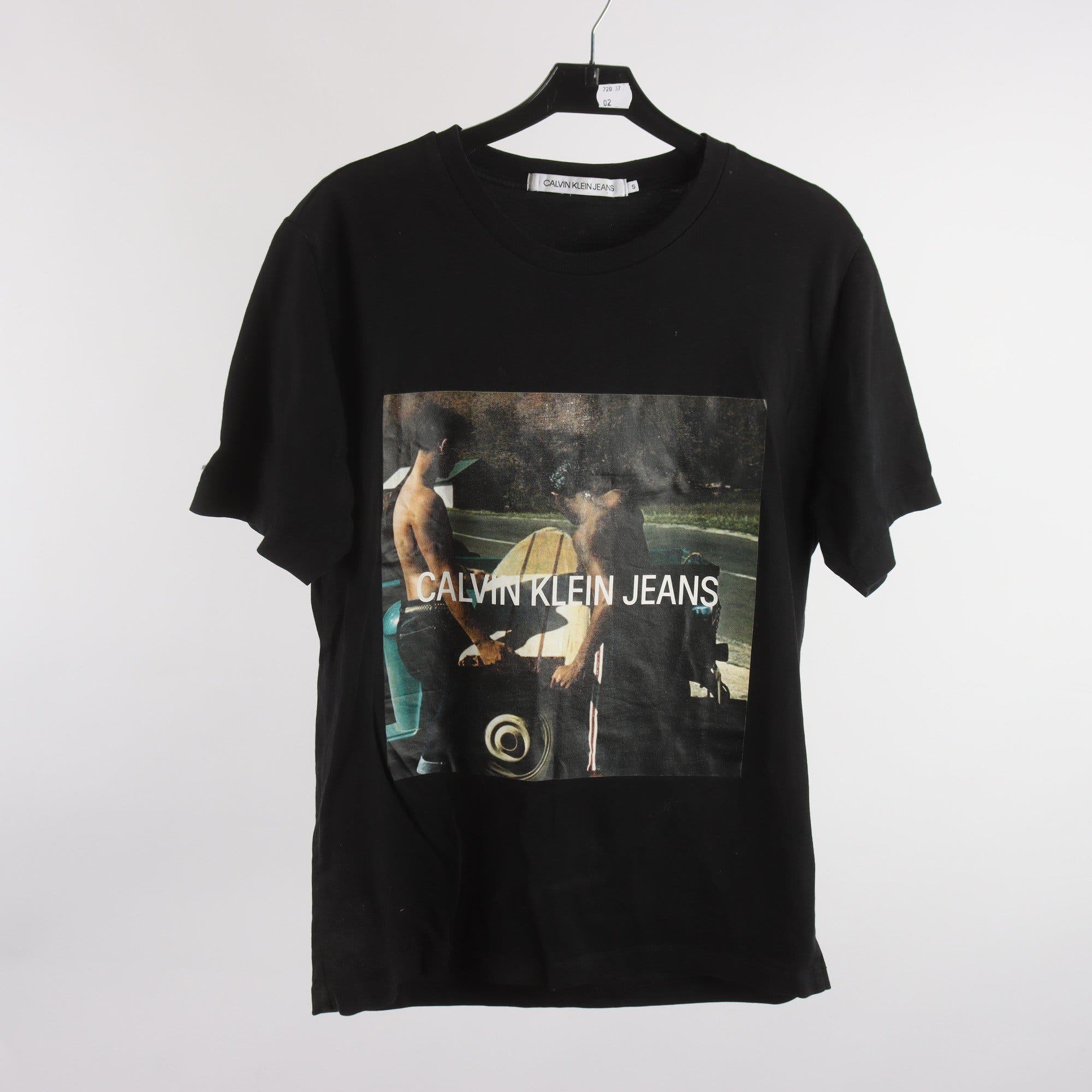 T-shirt, Calvin Klein, svart, stl. S