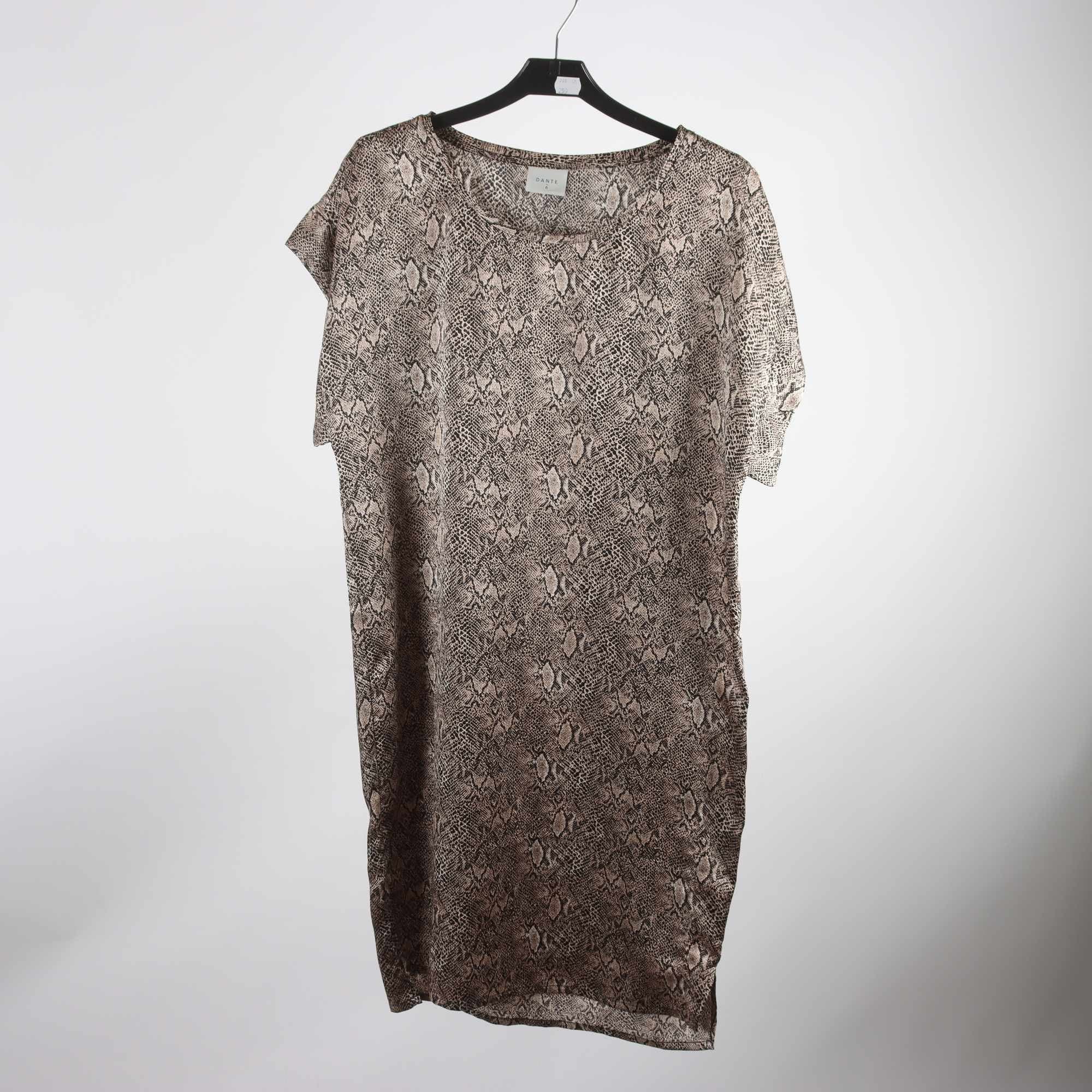 Klänning, Dante 6, svart, beige, stl. ca. S/M.