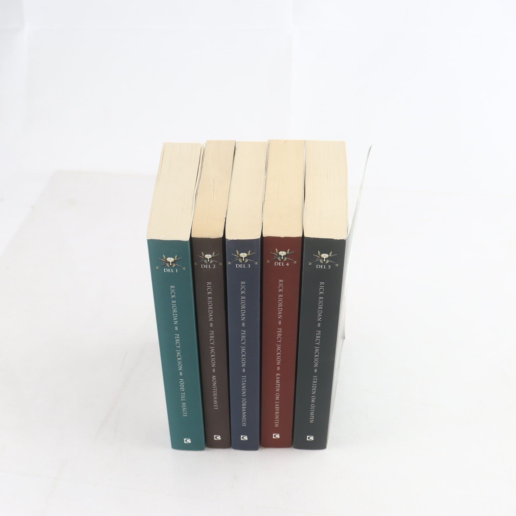Rick Riordan, Percy Jackson, Del 1-5