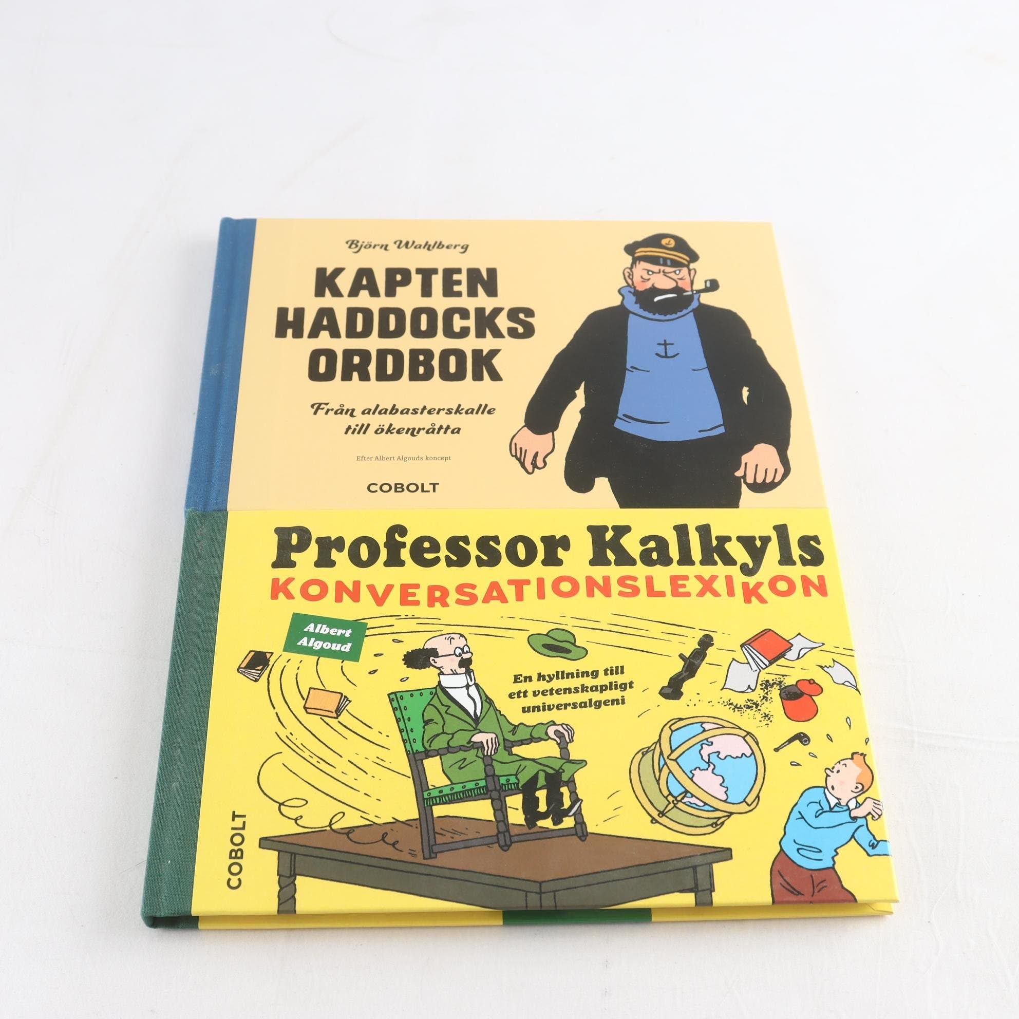 Kapten Haddocks ordbok + Professor Kalkyls konversationslexikon