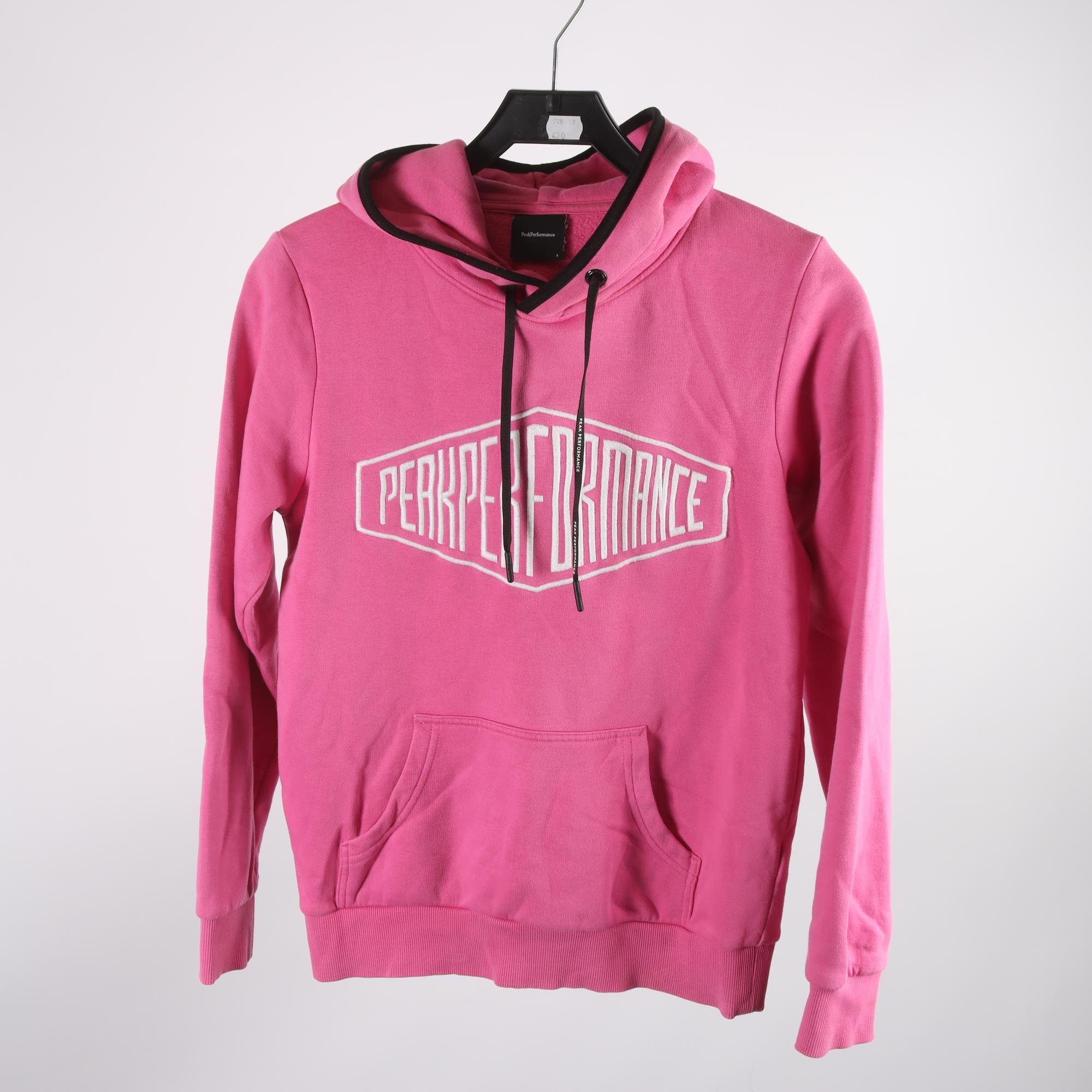 Hoodie, Peak Performance, rosa, stl. S.