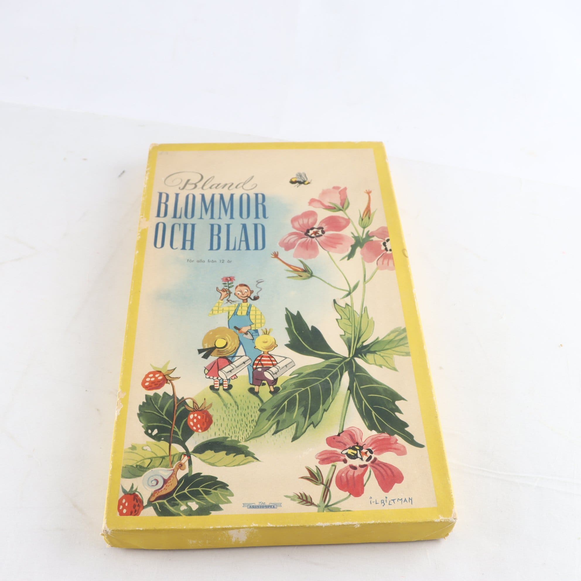 Spel, Bland blommor och blad, aristospel, fr 40/50 talet.
