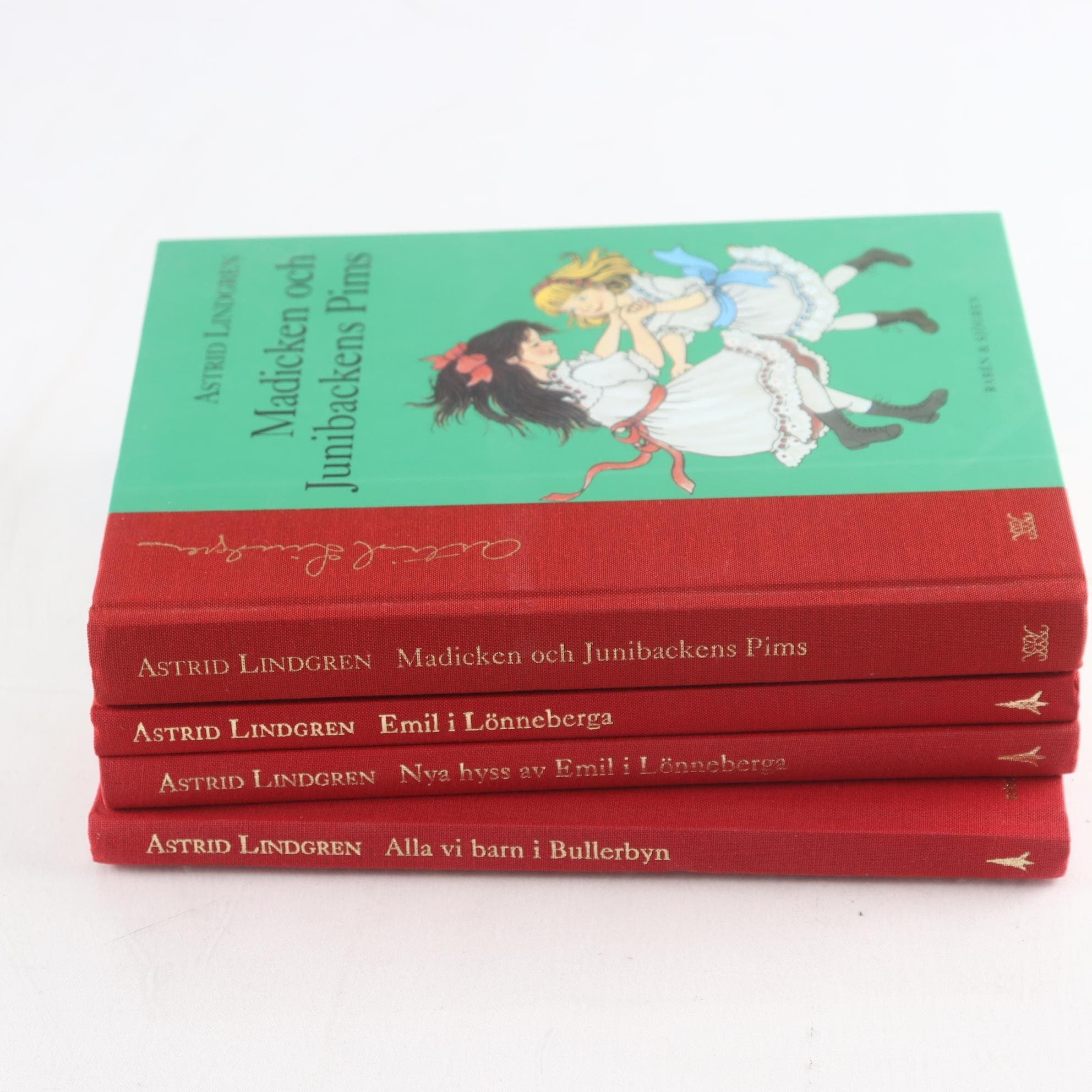 Astrid Lindgren, bokpaket med 4 volymer