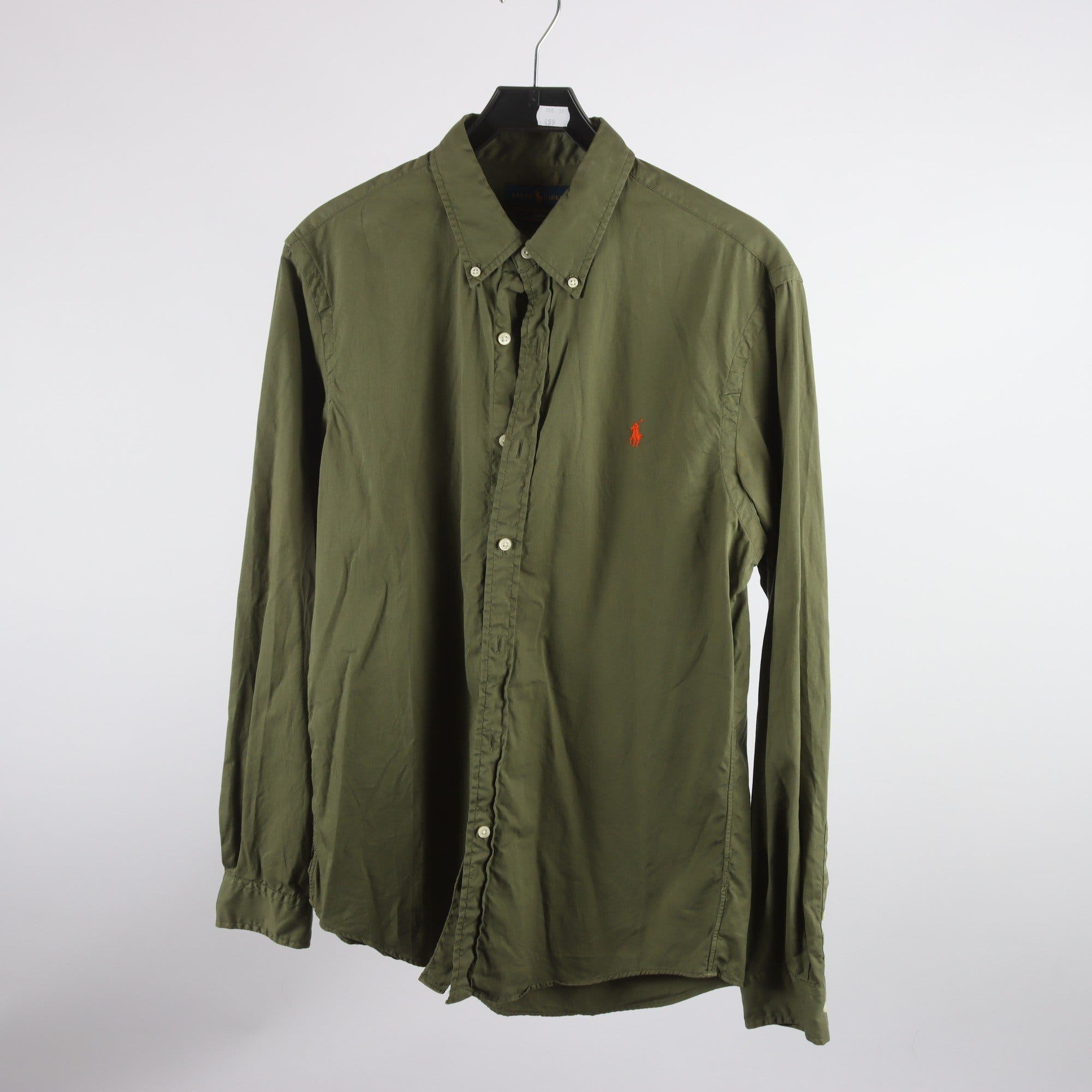 Skjorta, Ralph Lauren, grön, stl. L.