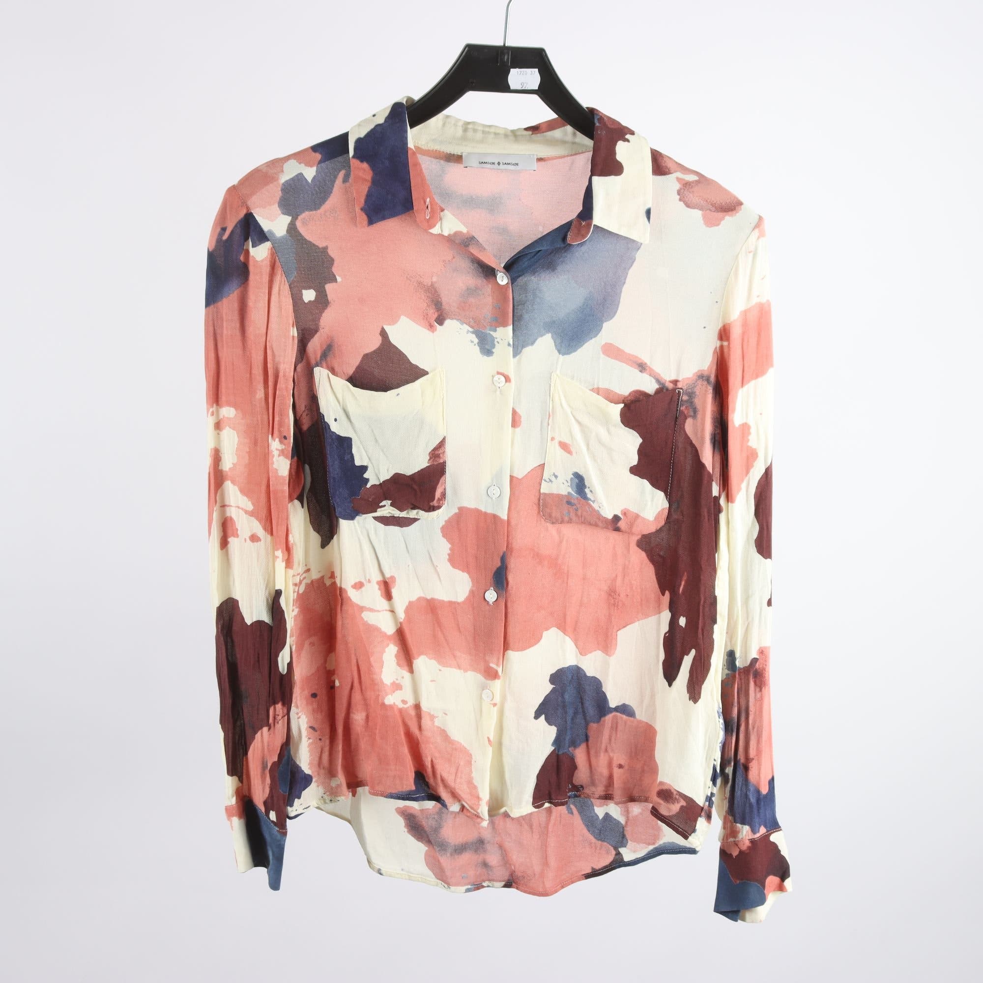 Blus, Samsøe Samsøe, mönstrad, stl. S