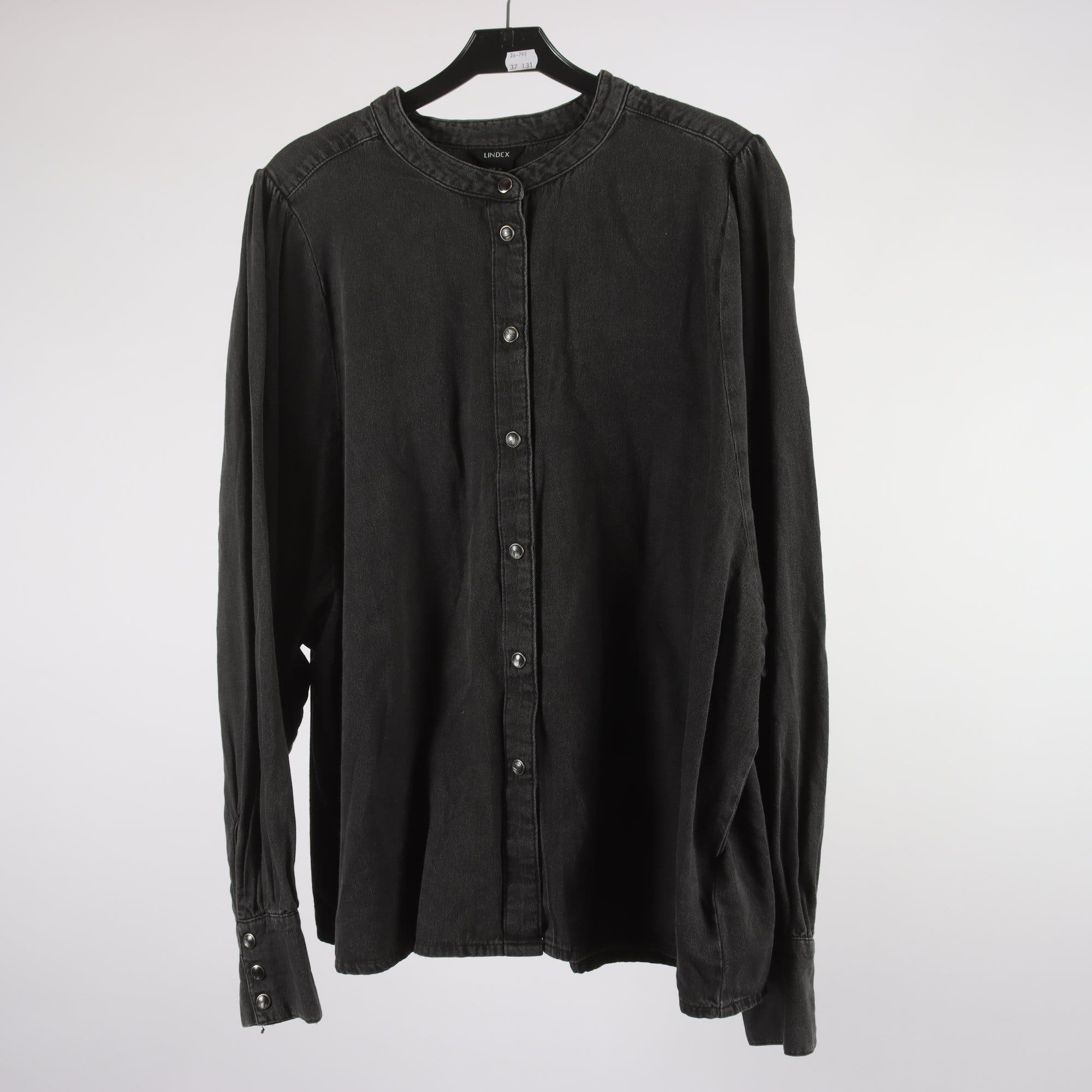 Jeansskjorta, Lindex, stl. XL