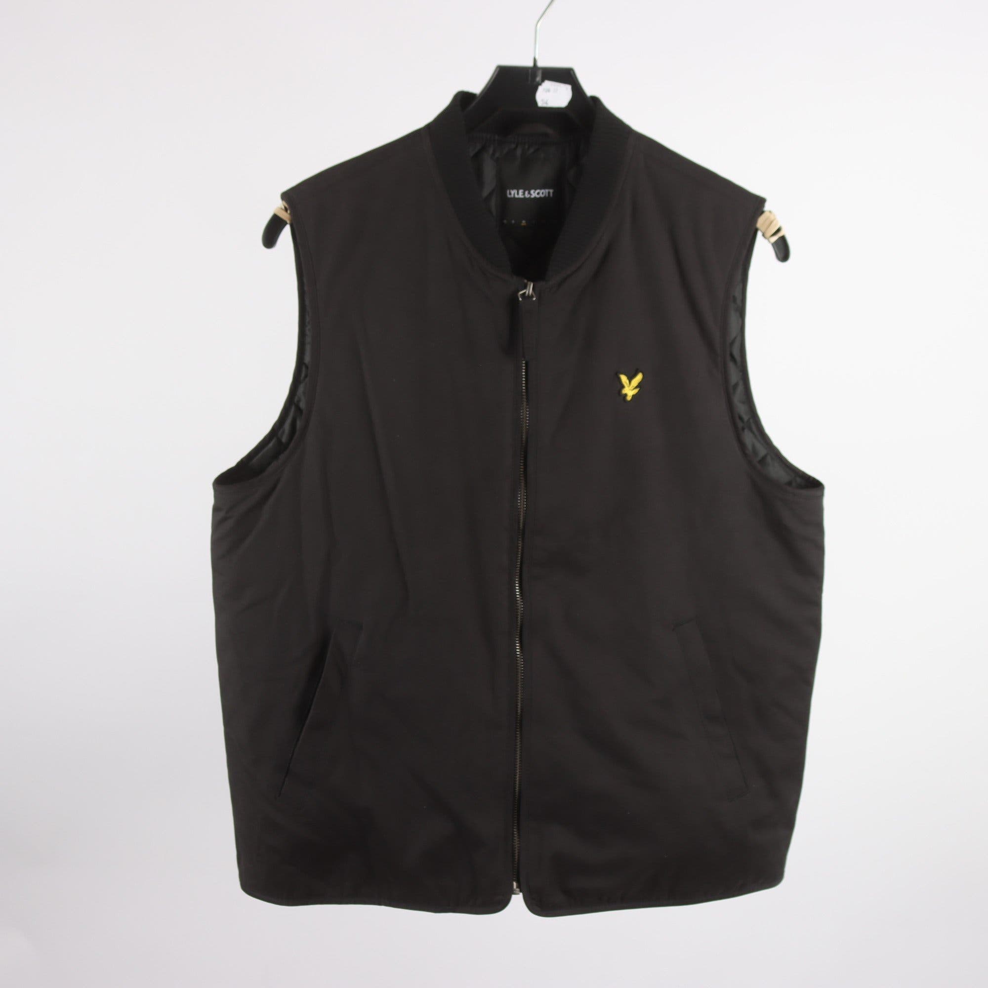 Väst, Lyle & Scott, svart, stl. M