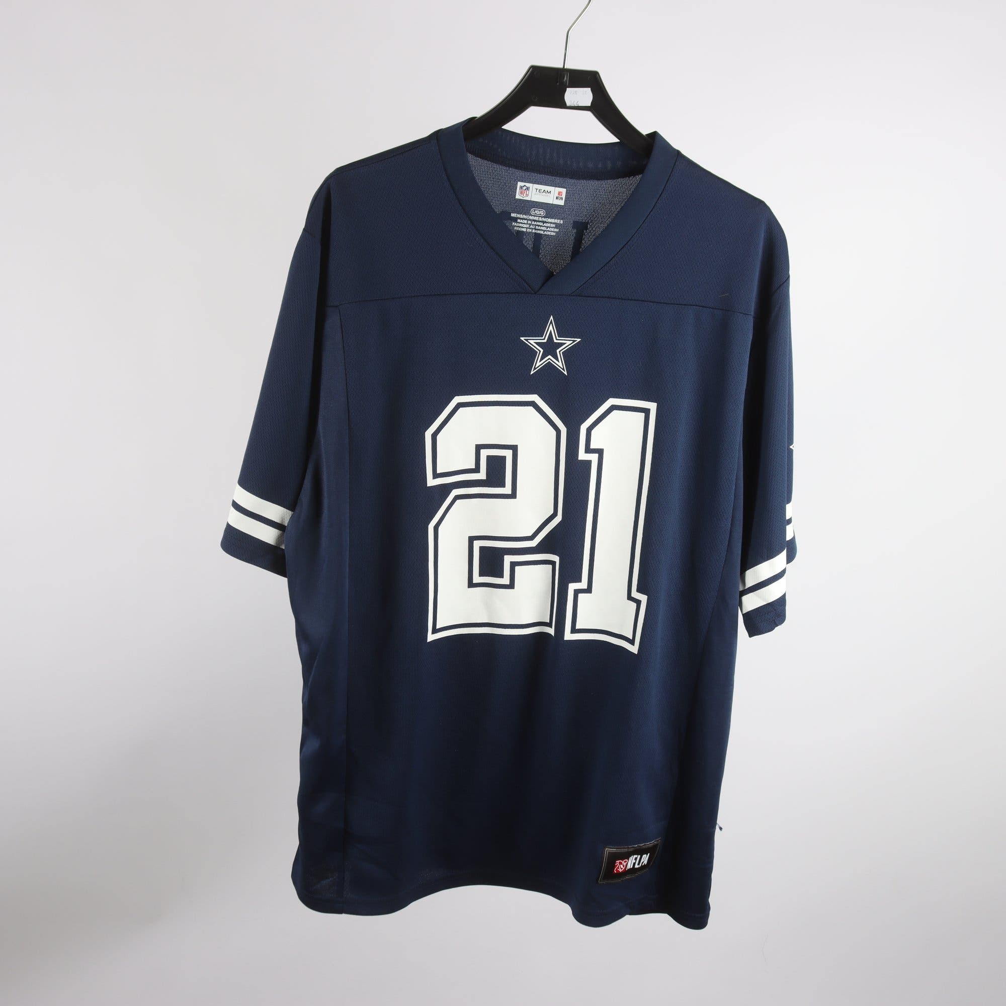 Tröja, NFL, Elliott, blå, vit, stl. L.