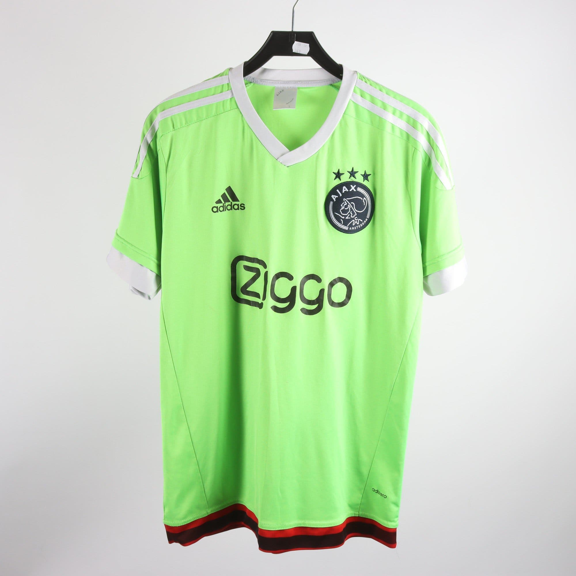 Fotbollströja, Adidas, Ajax, grön, stl. L.