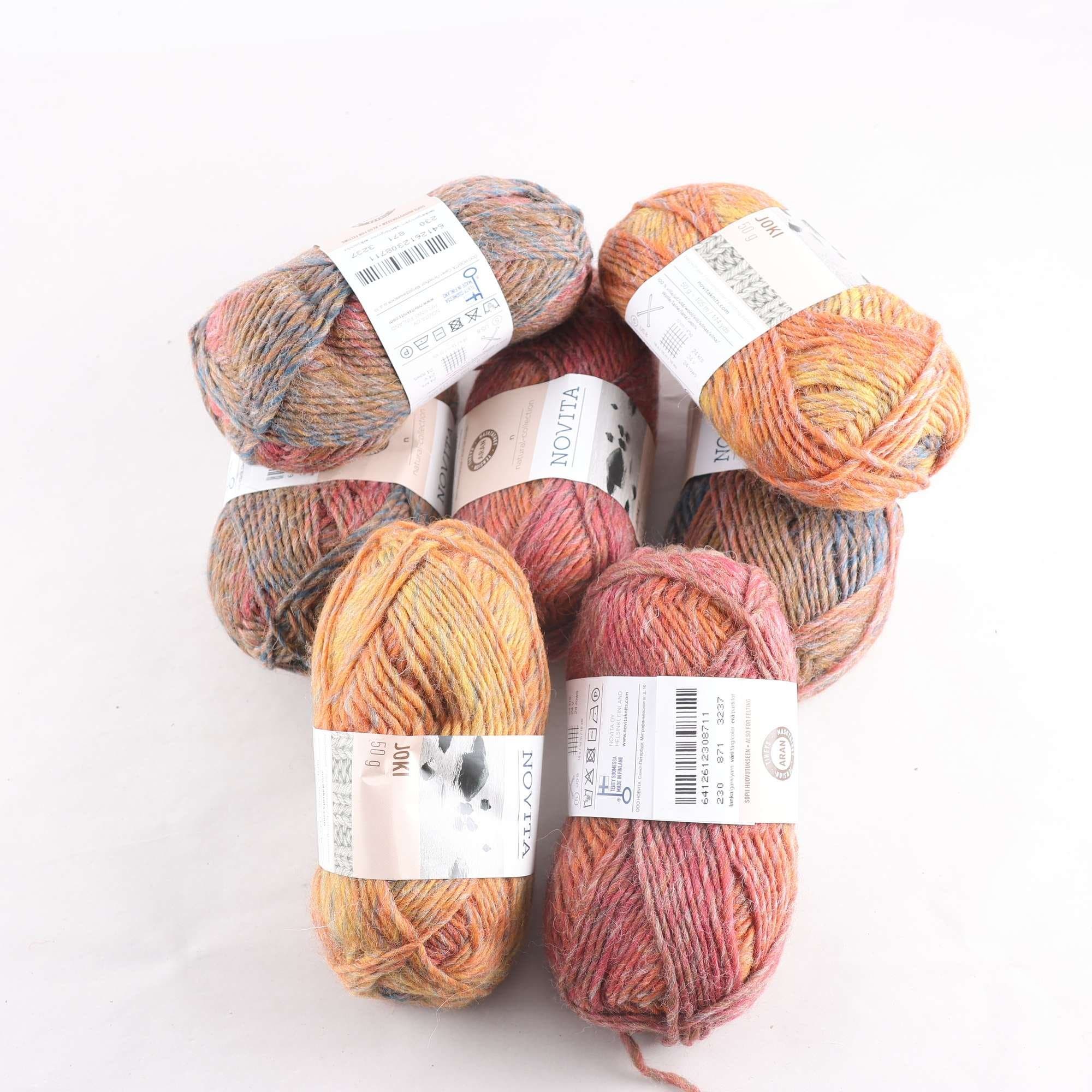 Garn 7 st, Novita Joki, 100% ull