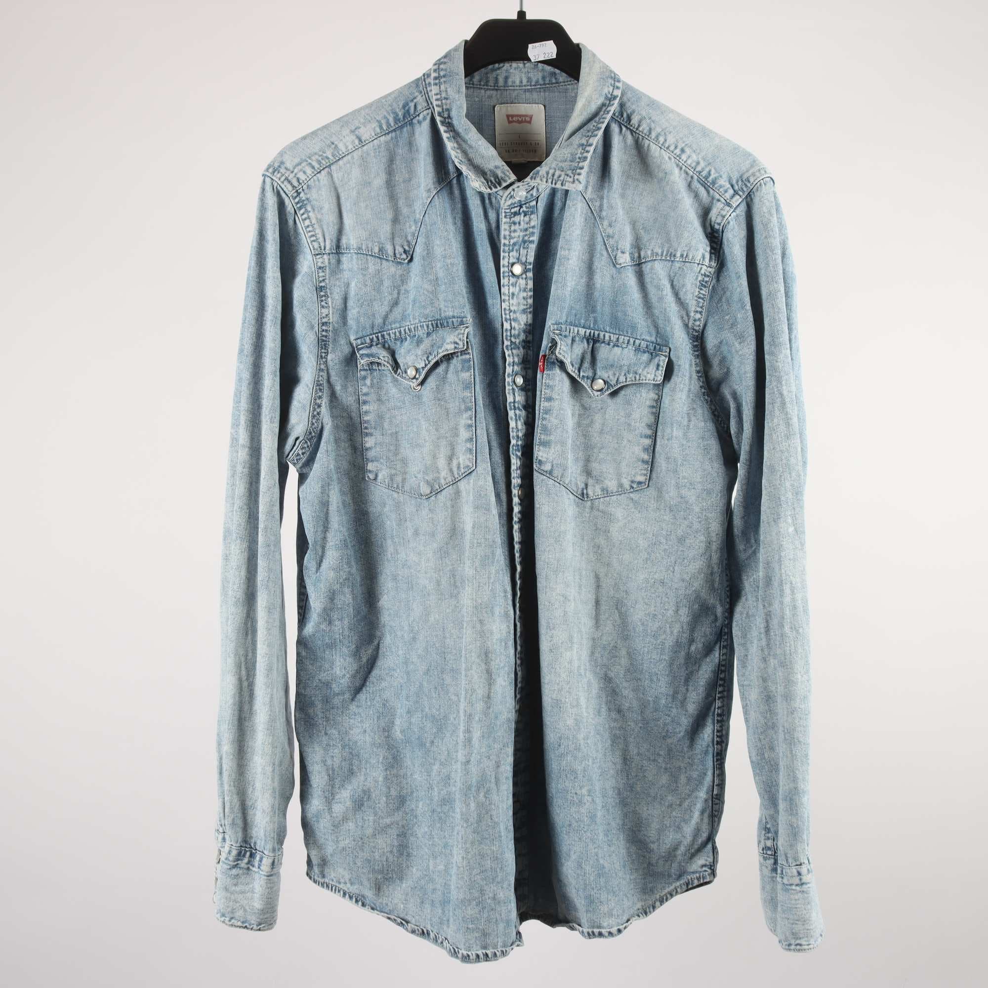 Jeansskjorta, Levi’s, stl. L