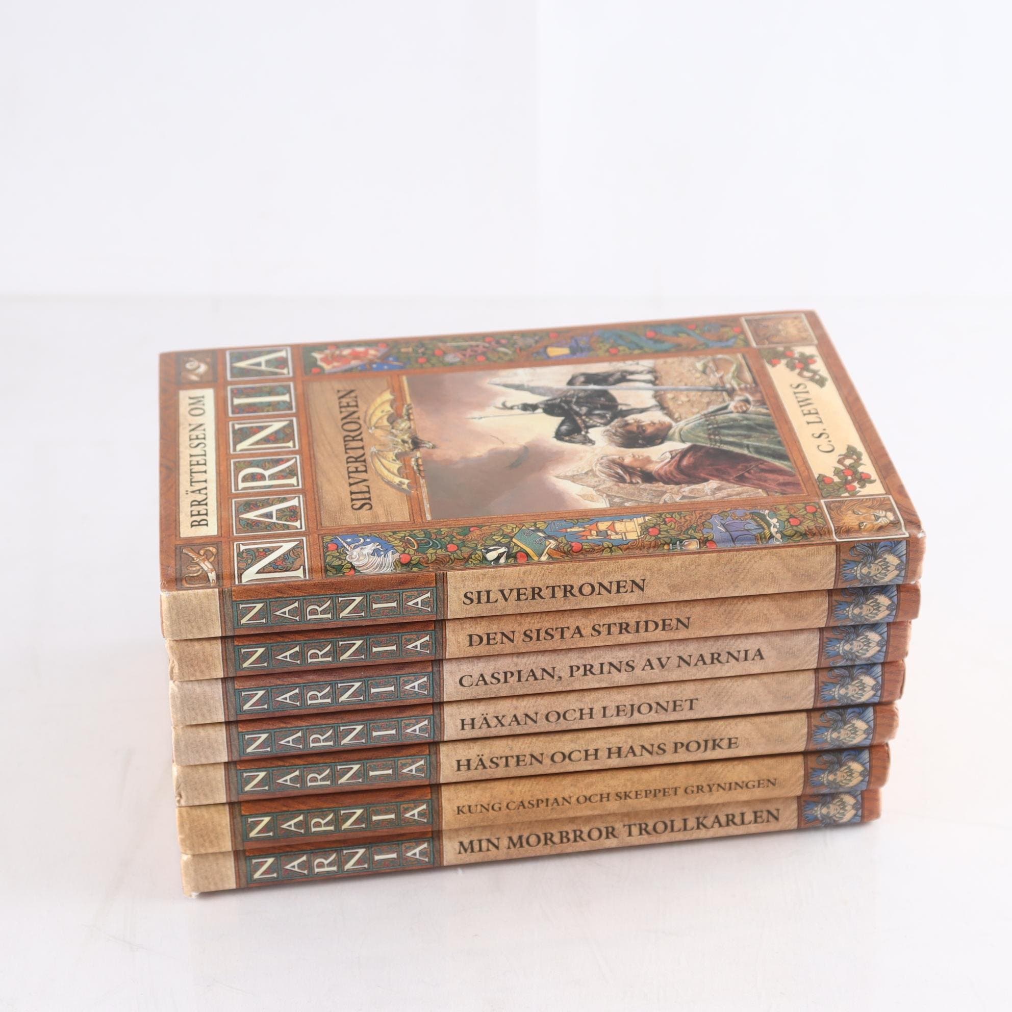C.S. Lewis, Berättelsen om Narnia, komplett serie med 7 delar