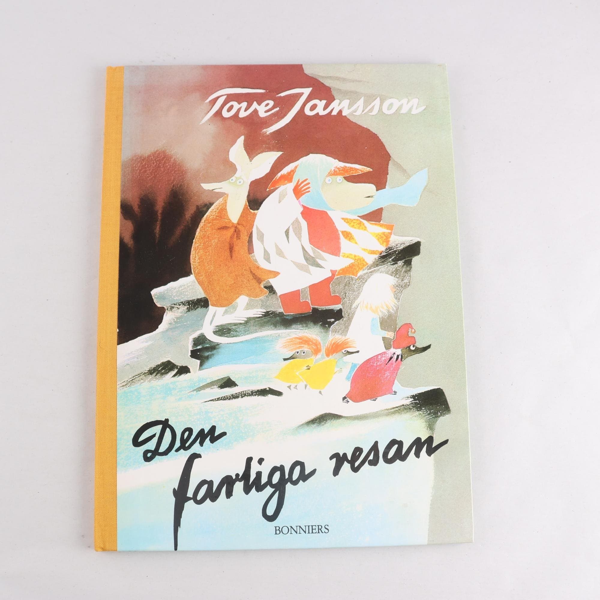 Bok, Mumintrollen, ”Den farliga resan” Tove Jansson, förstaupplaga
