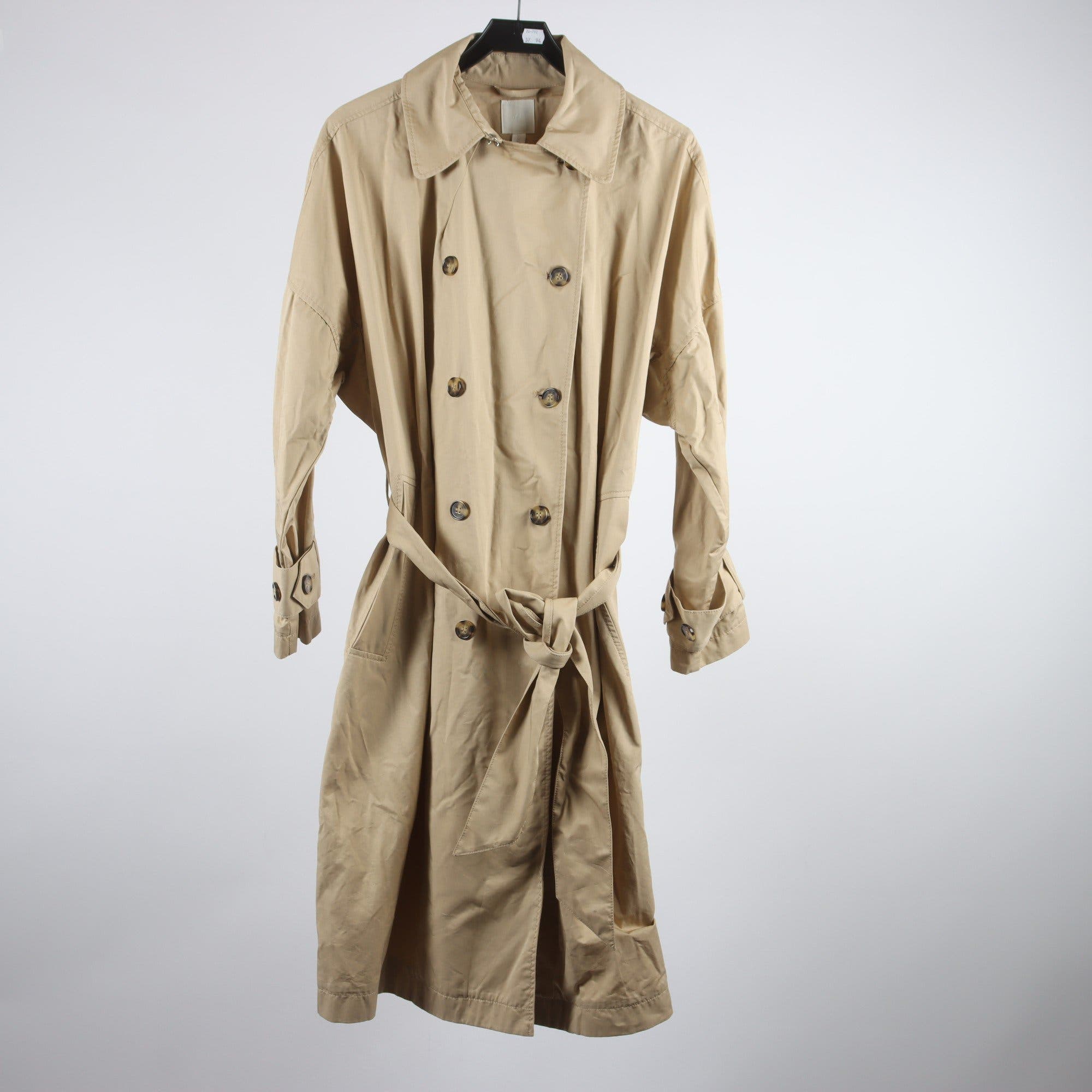 Trenchcoat, H&M, stl. M/L