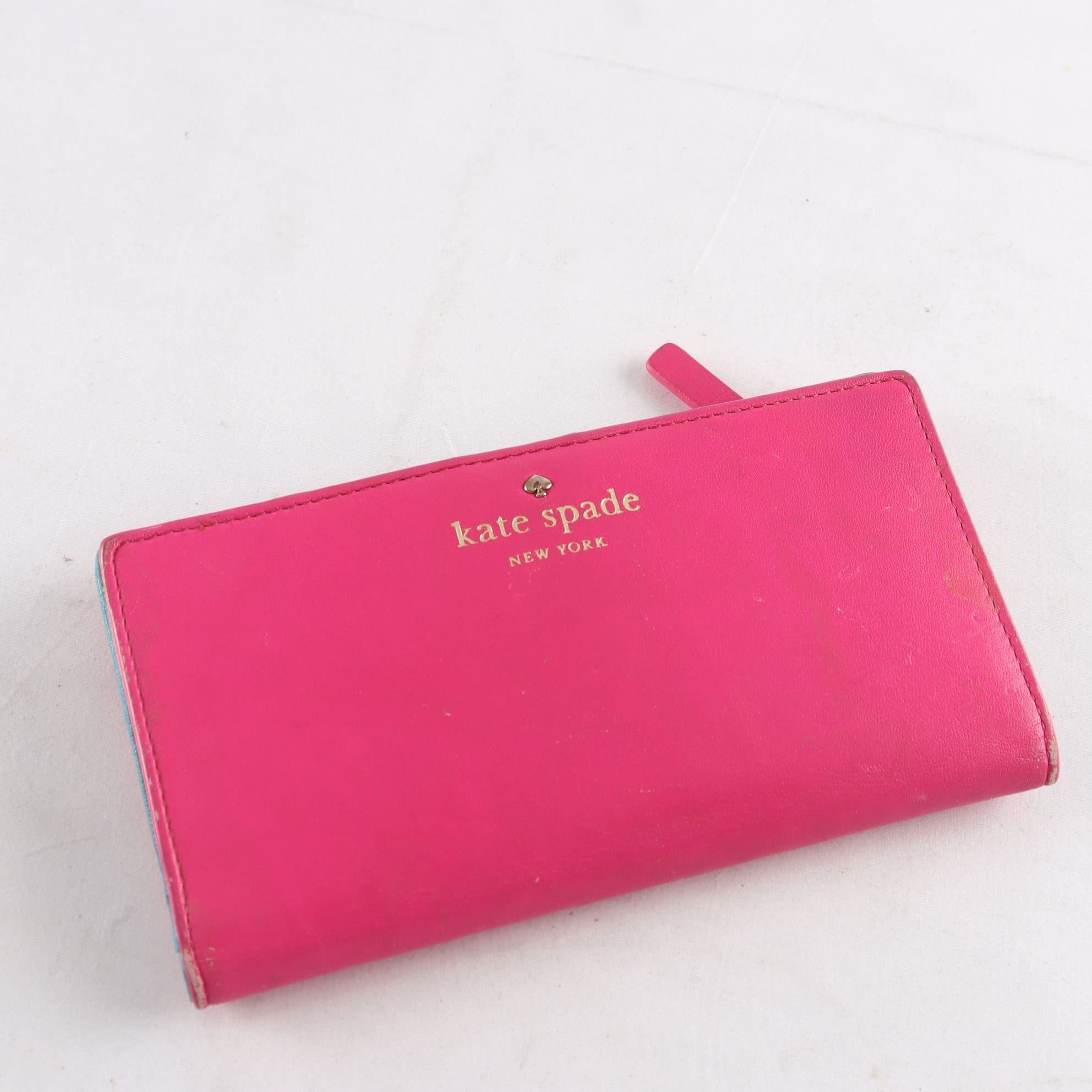 Plånbok, Kate Spade, skinn