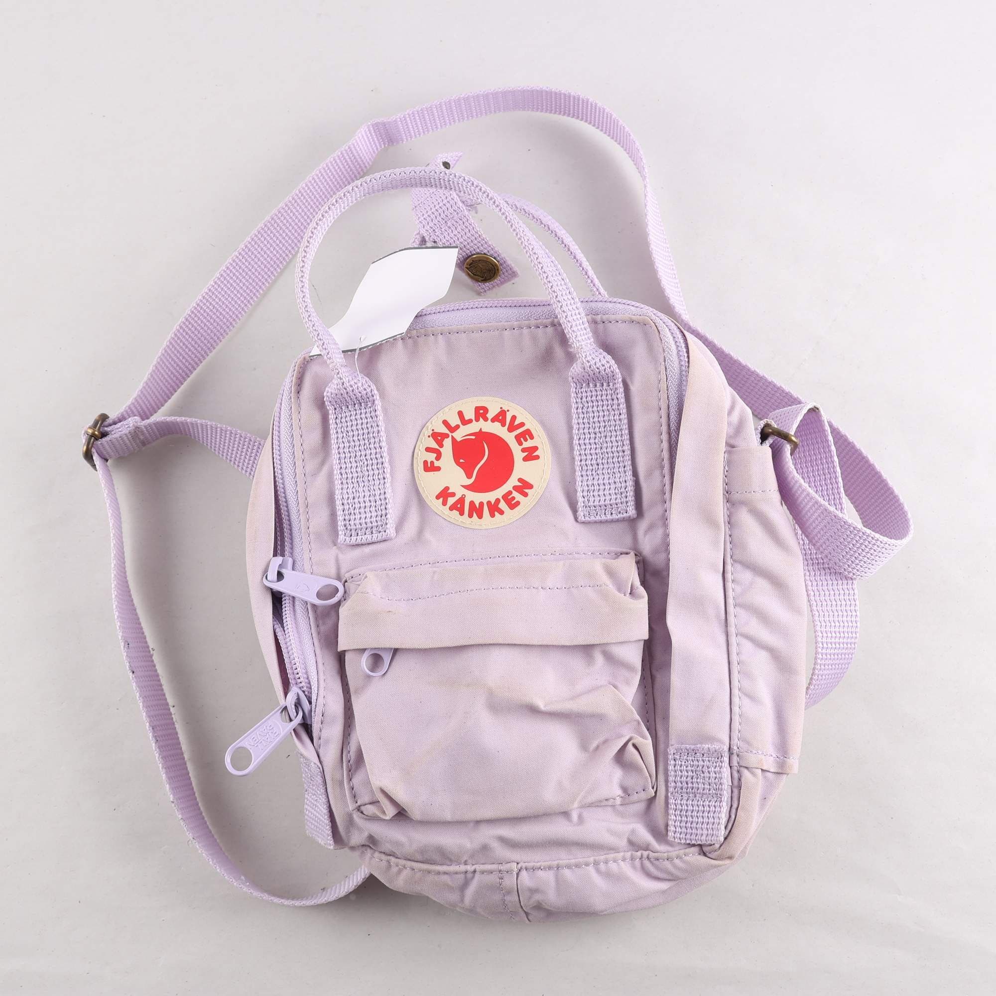 Ryggsäck, Fjällräven, Kånken, mini, lila.