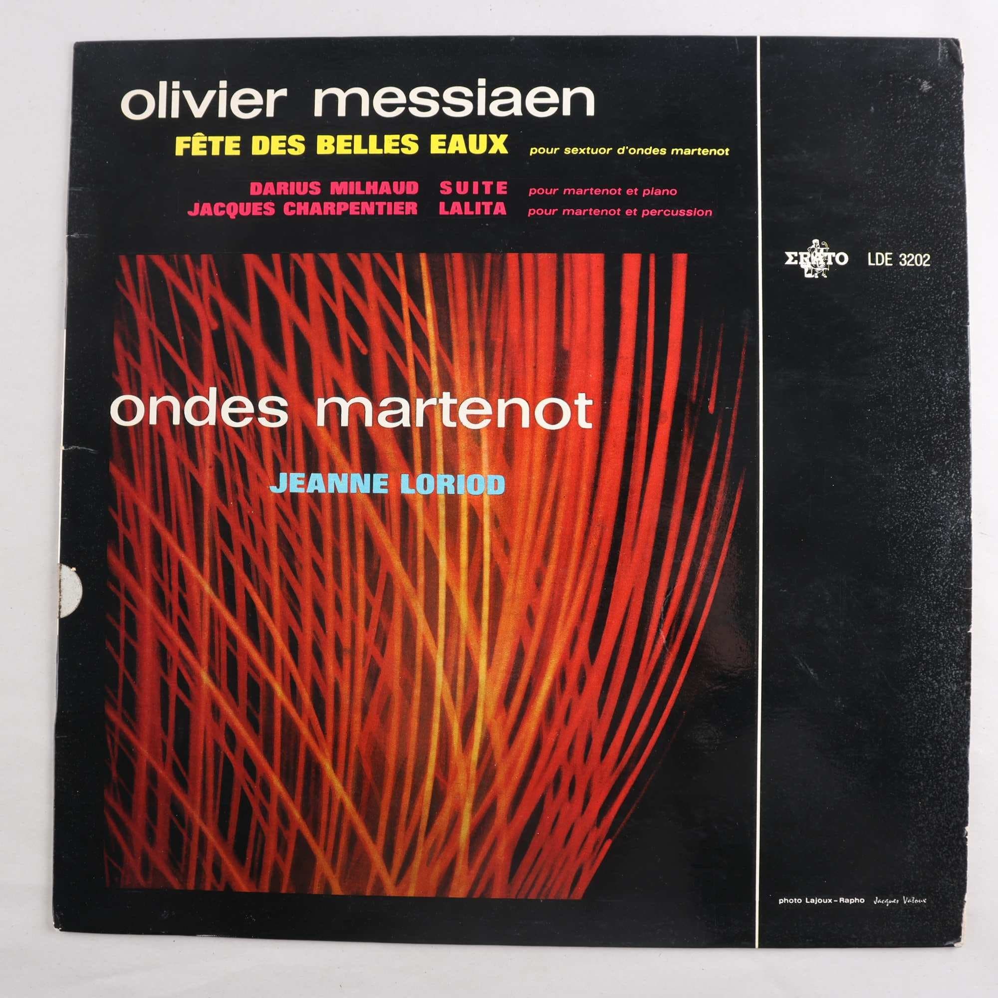 LP Olivier Messiaen / Darius Milhaud, Fete Des Belles Eaux