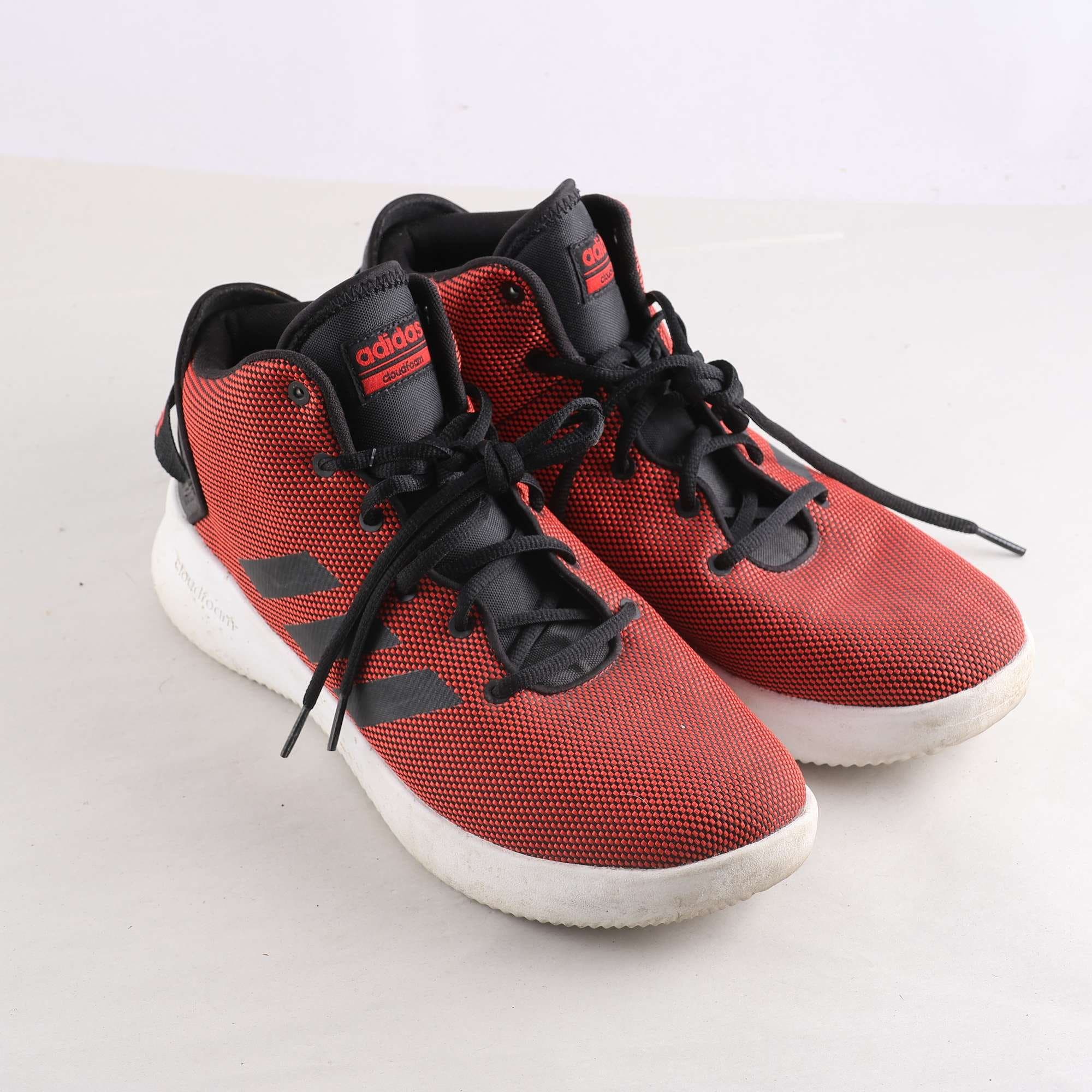 Sneakers, Adidas, svart, röd, stl. 43