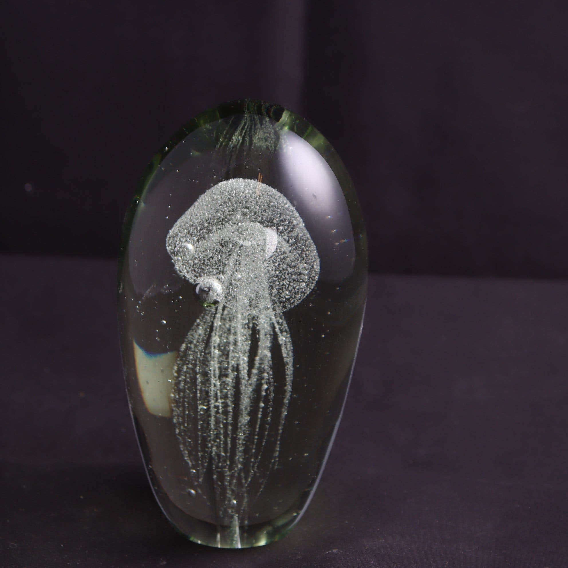 Skulpur, glas ”Jellyfish”, Tell Me More, 2000-tal. Samfraktas ej.